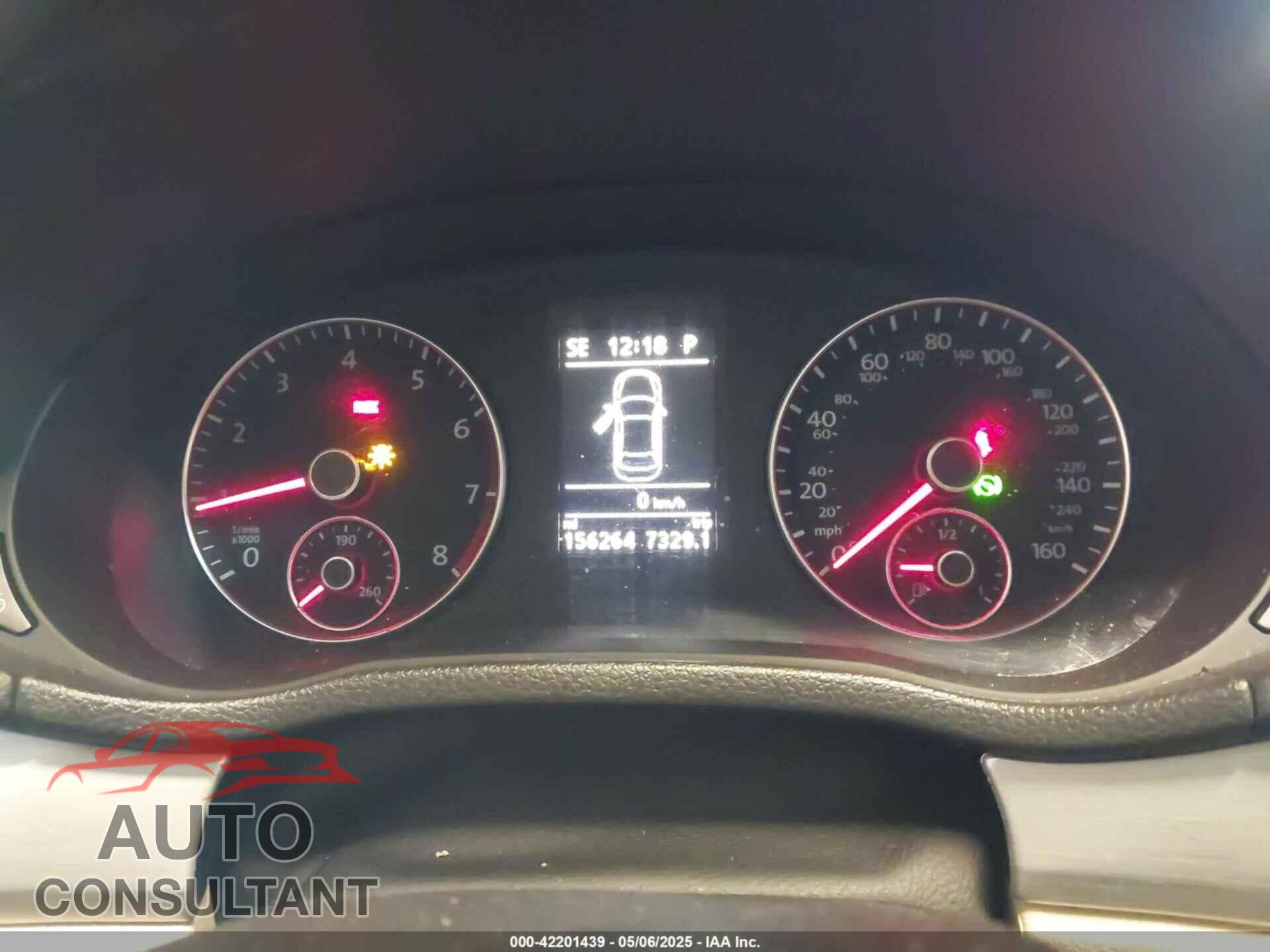 VOLKSWAGEN PASSAT 2013 - 1VWBP7A3XDC059046