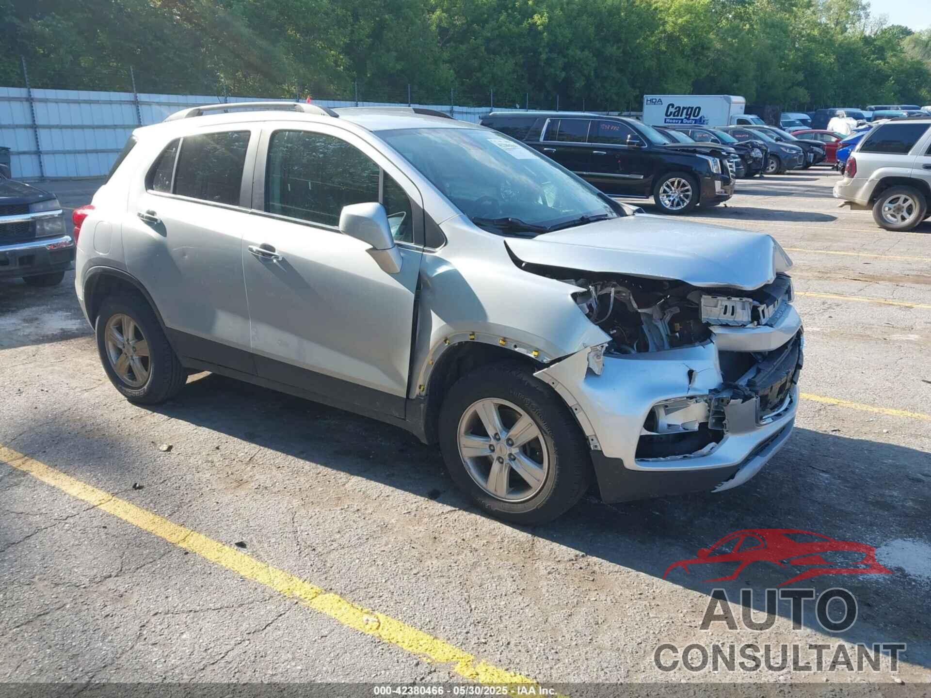 CHEVROLET TRAX 2017 - KL7CJPSB3HB136914