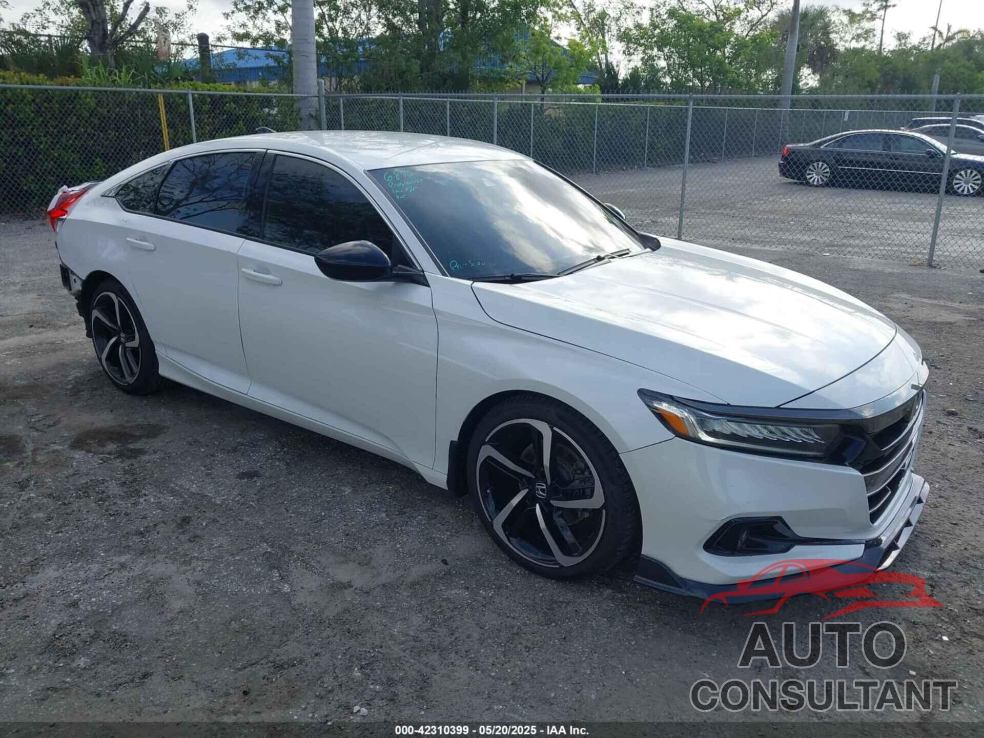 HONDA ACCORD 2022 - 1HGCV1F37NA113565