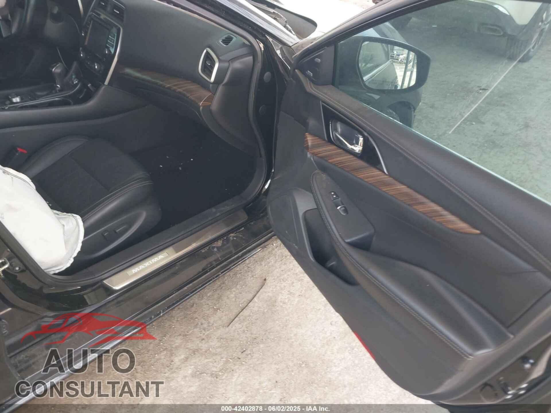 NISSAN MAXIMA 2017 - 1N4AA6AP2HC377607