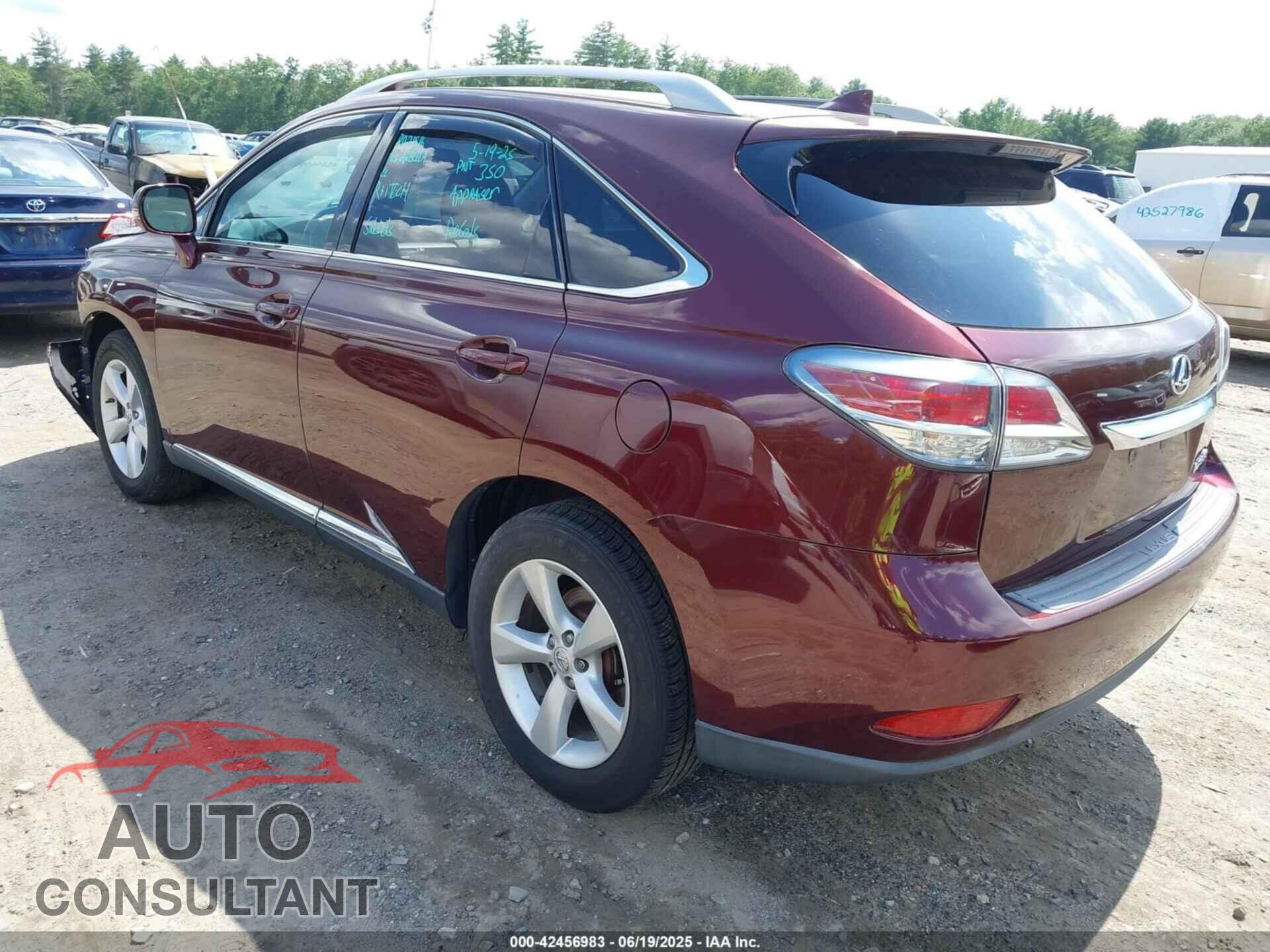 LEXUS RX 350 2014 - 2T2ZK1BA6EC146702
