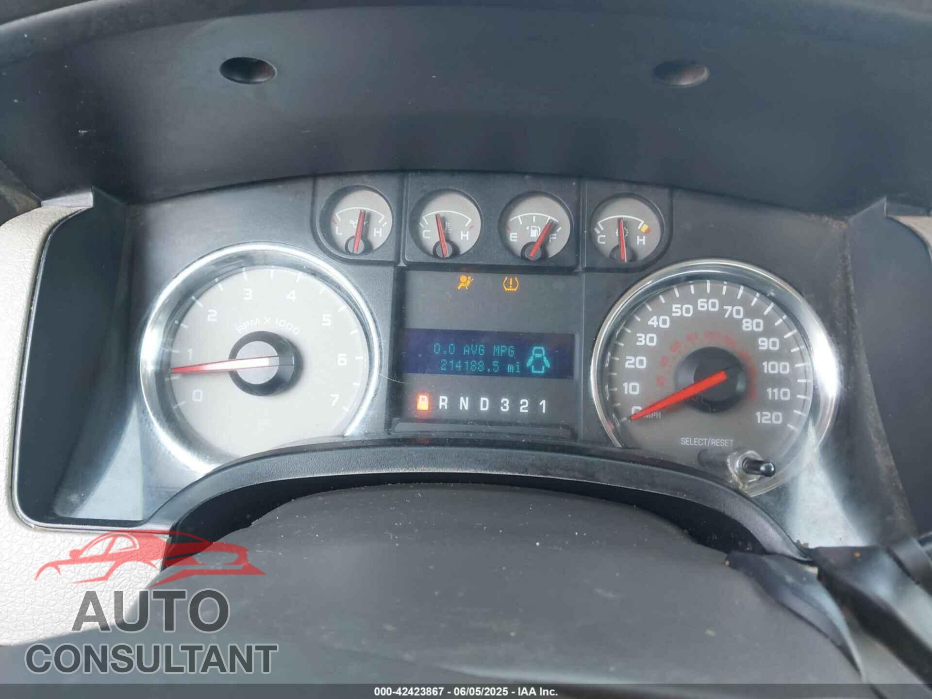 FORD F-150 2010 - 1FTFX1EV3AKE81304