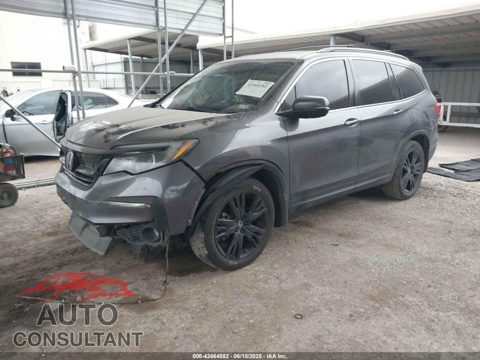 HONDA PILOT 2021 - 5FNYF5H27MB026865