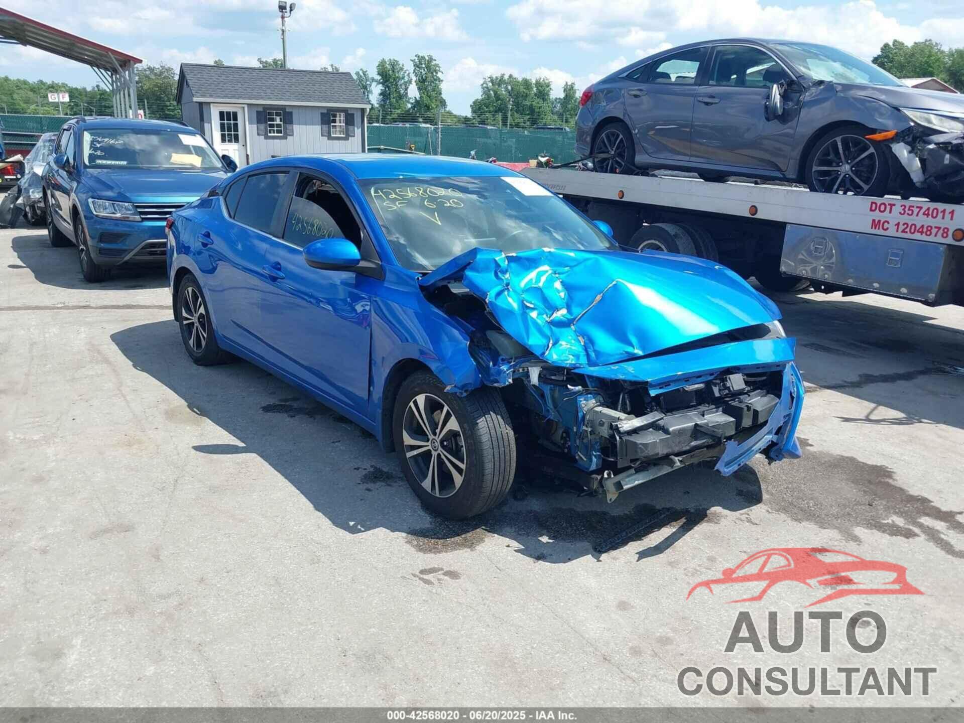 NISSAN SENTRA 2021 - 3N1AB8CV7MY307510