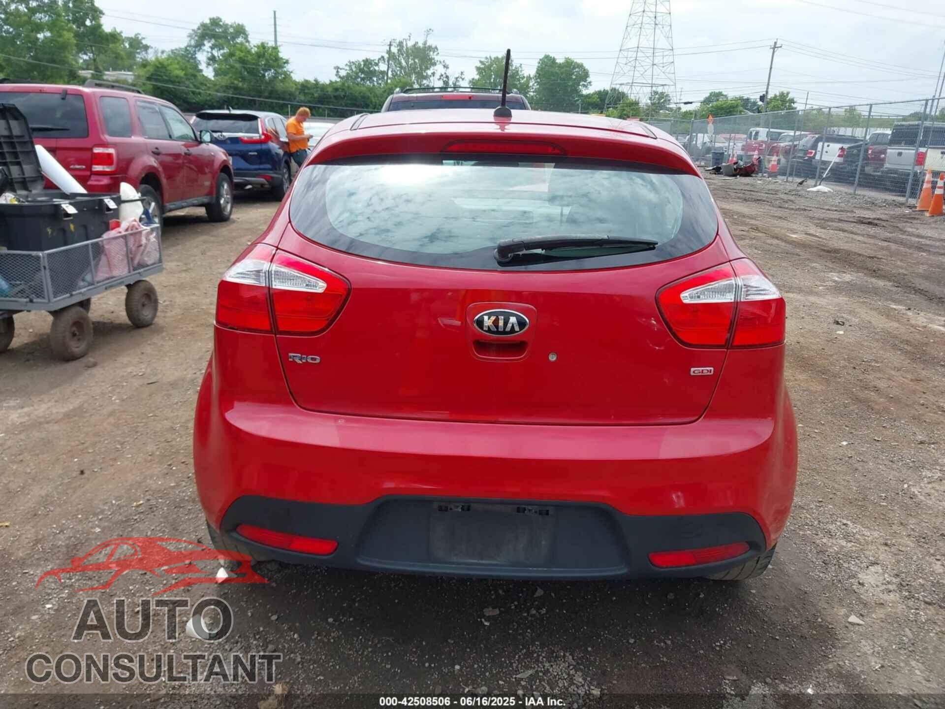 KIA RIO 2015 - KNADM5A36F6500713