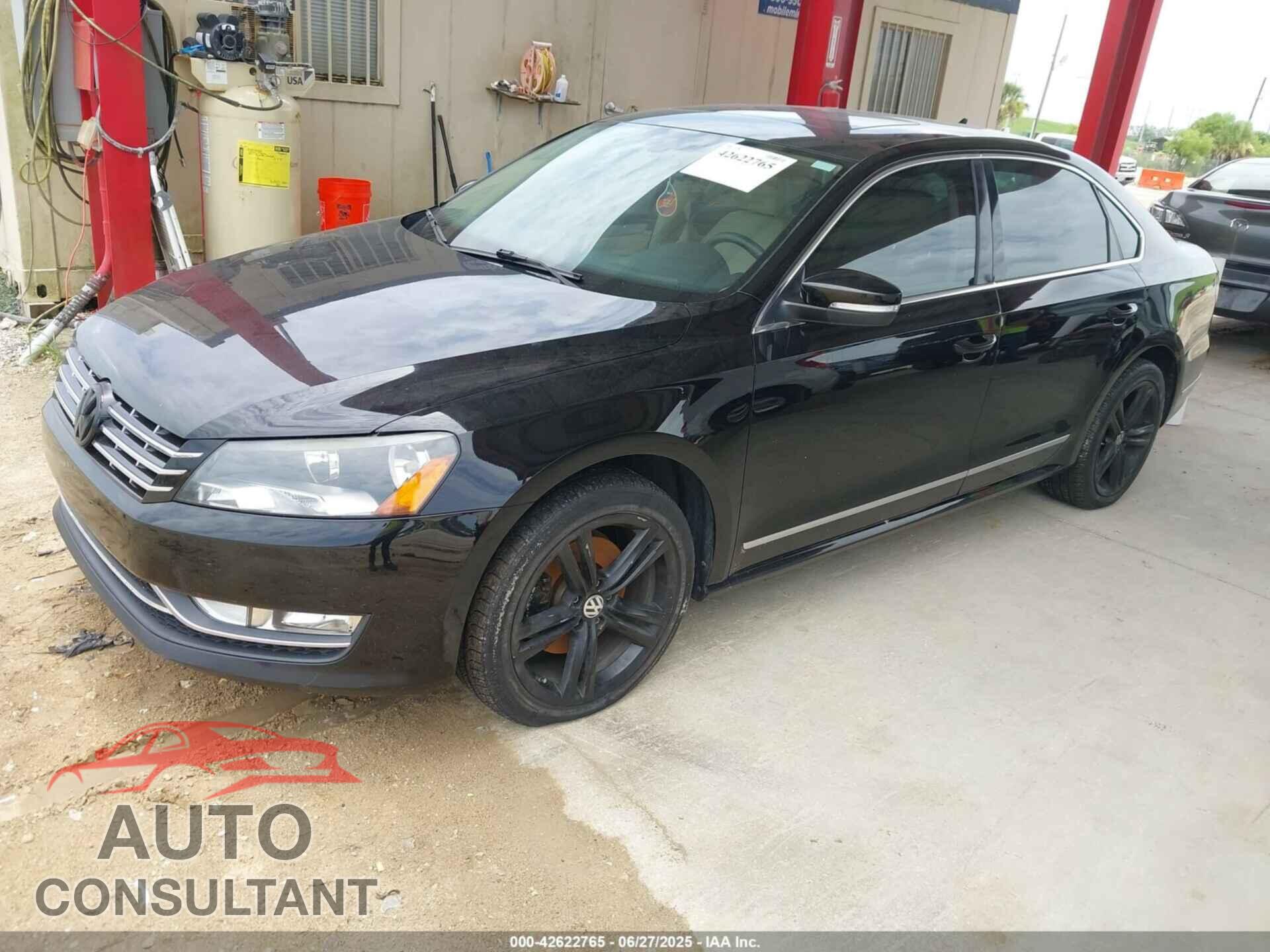 VOLKSWAGEN PASSAT 2013 - 1VWBN7A39DC077446