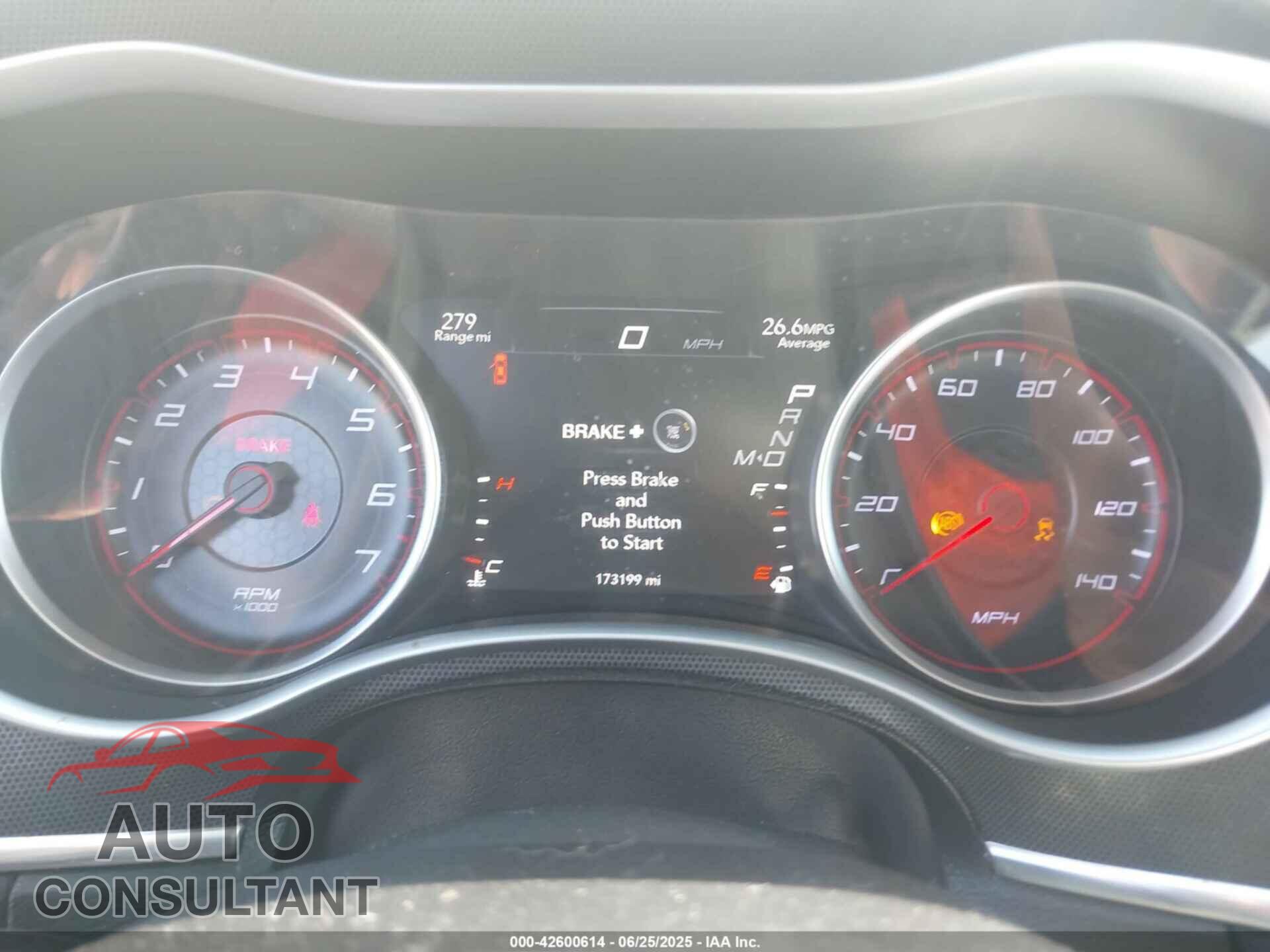DODGE CHARGER 2015 - 2C3CDXJG7FH837312