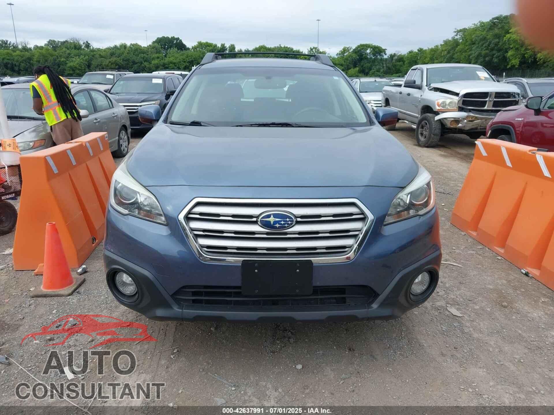 SUBARU OUTBACK 2015 - 4S4BSBCC1F3290823