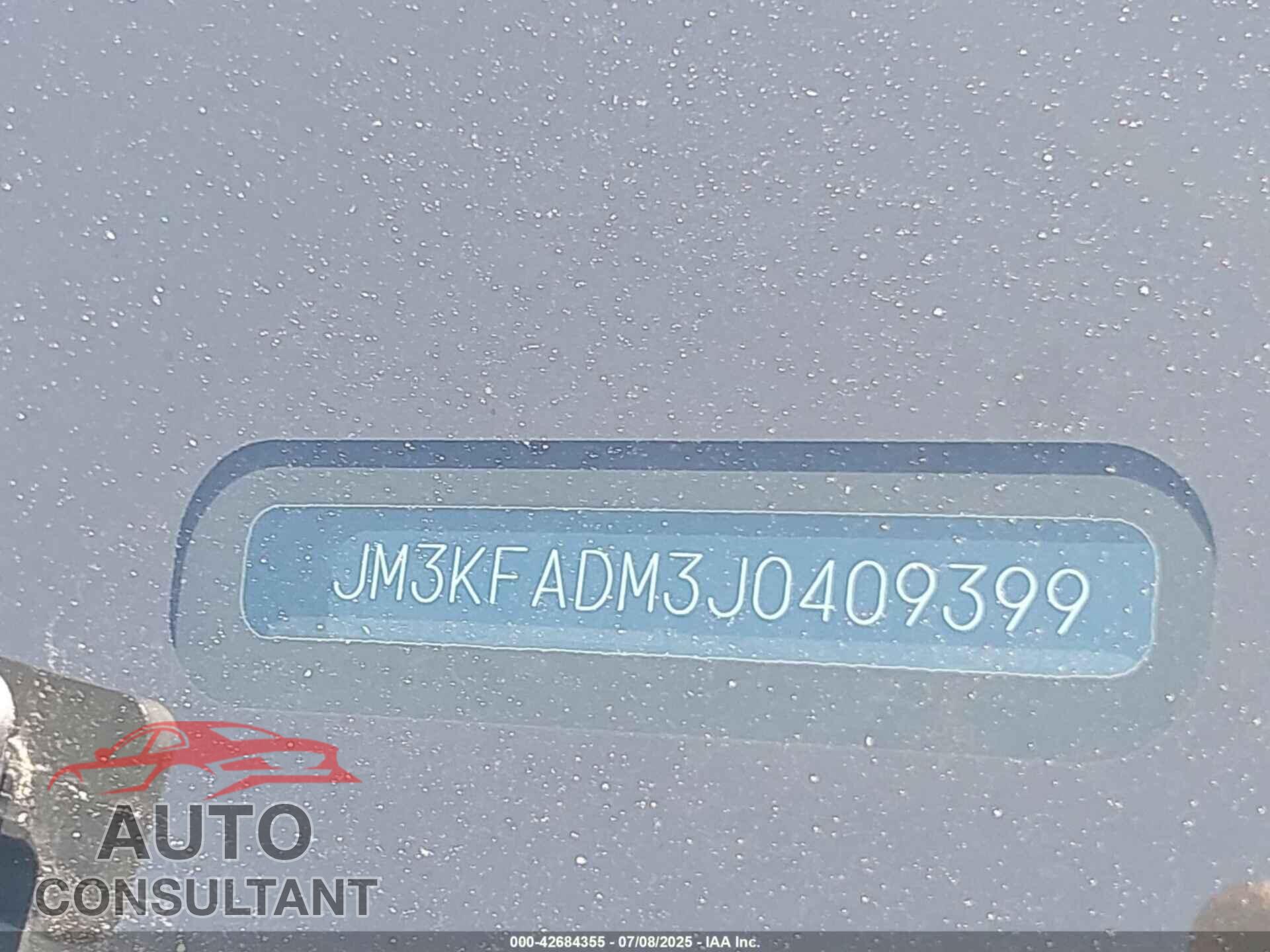 MAZDA CX-5 2018 - JM3KFADM3J0409399