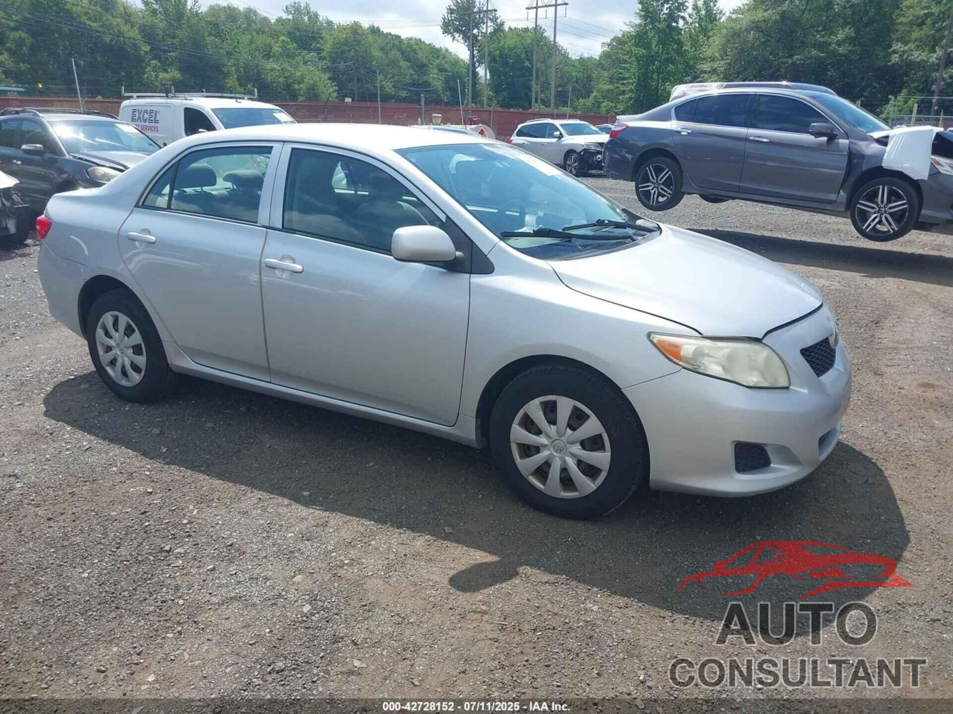 TOYOTA COROLLA 2009 - JTDBL40E999070933