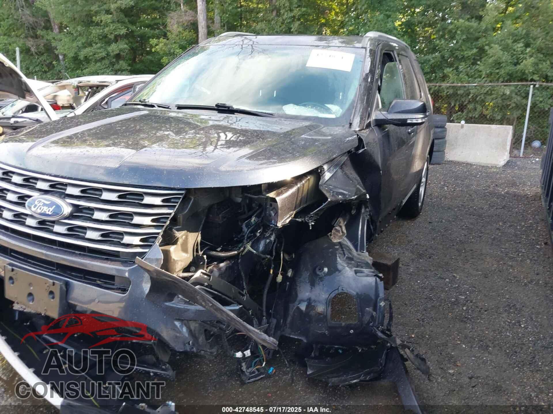 FORD EXPLORER 2017 - 1FM5K8D88HGA26228