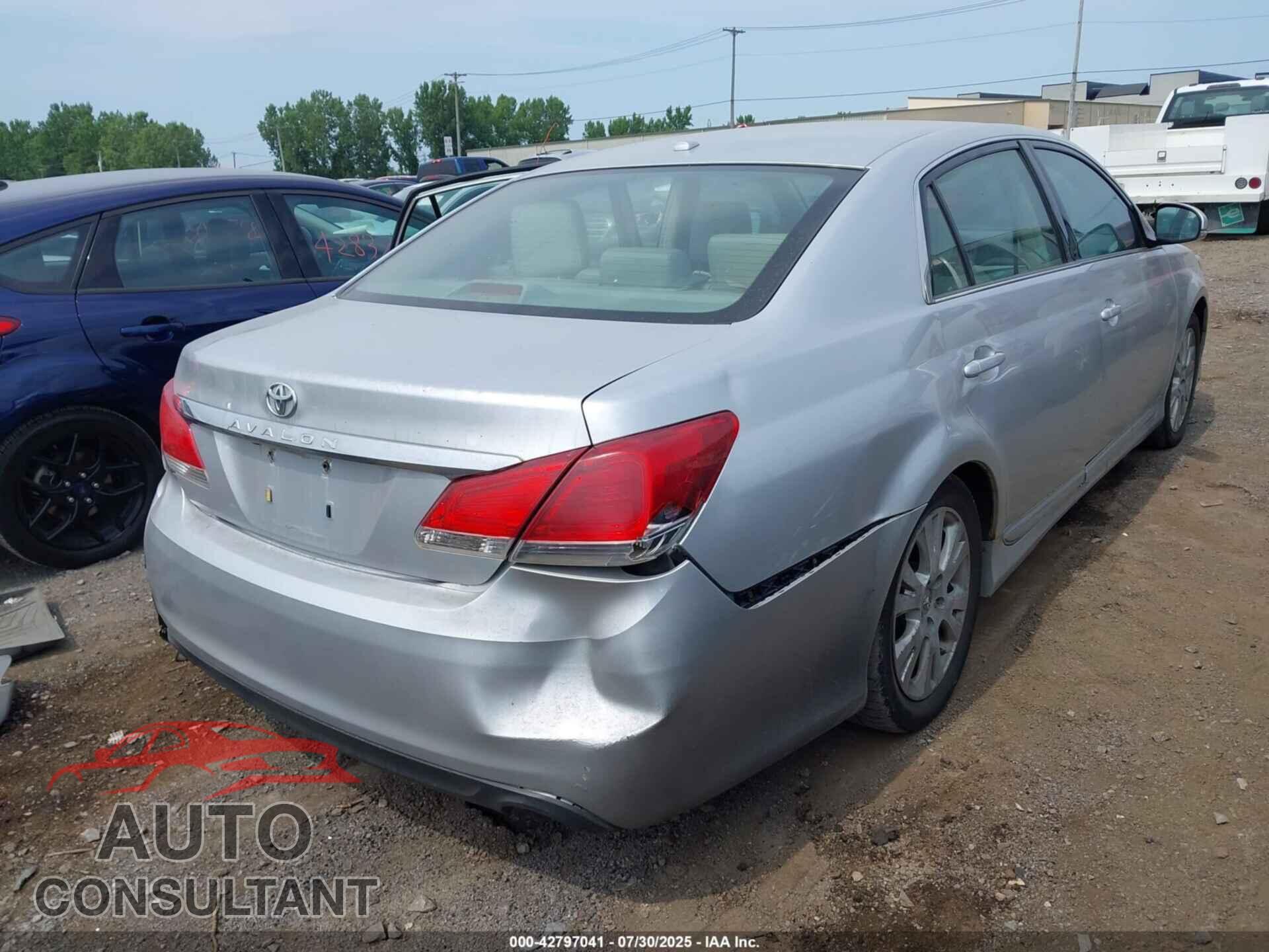 TOYOTA AVALON 2011 - 4T1BK3DB9BU387476
