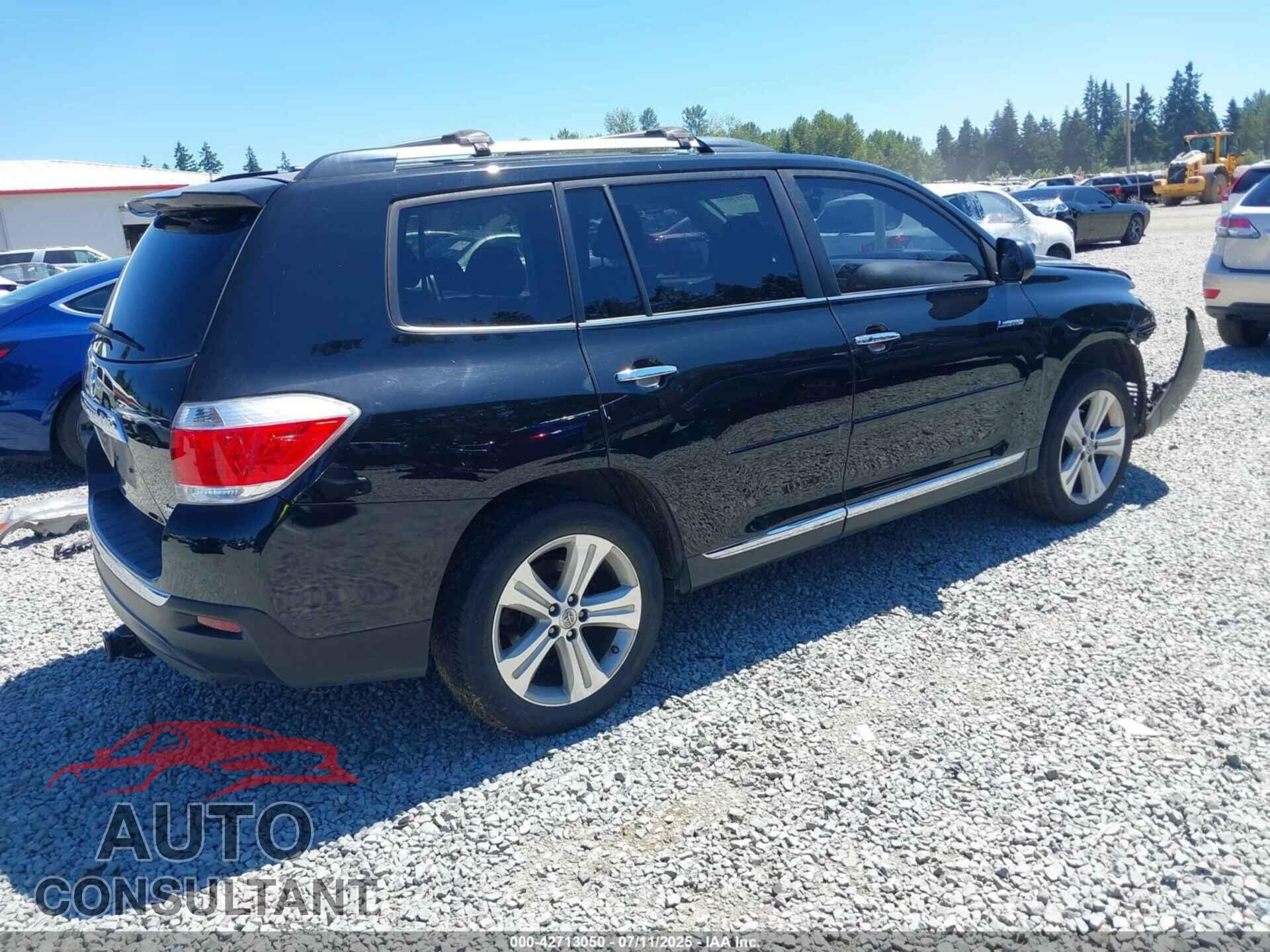 TOYOTA HIGHLANDER 2012 - 5TDDK3EH8CS158731
