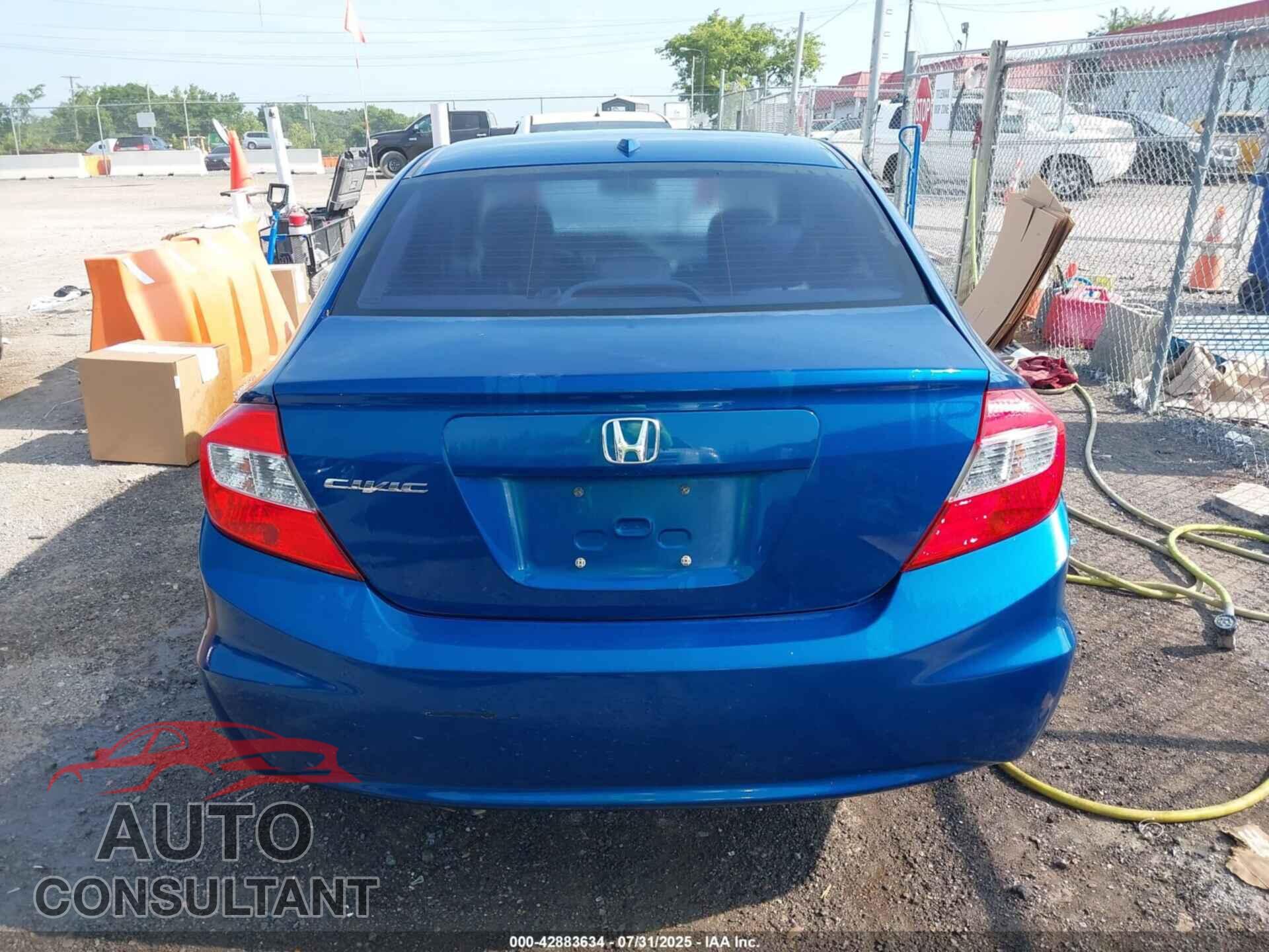 HONDA CIVIC 2012 - 19XFB2F91CE039147