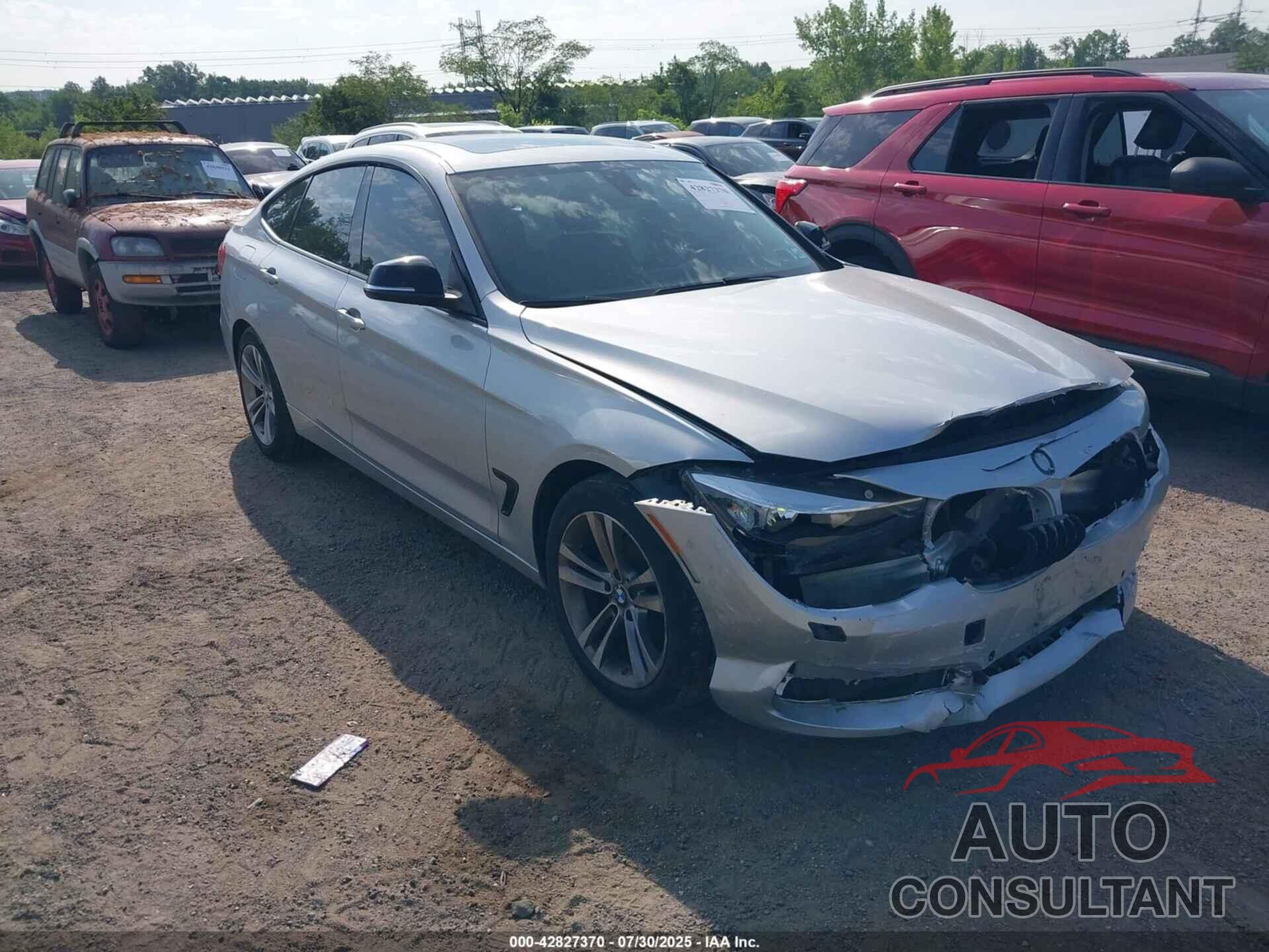 BMW 328I GRAN TURISMO 2014 - WBA3X5C54ED557715
