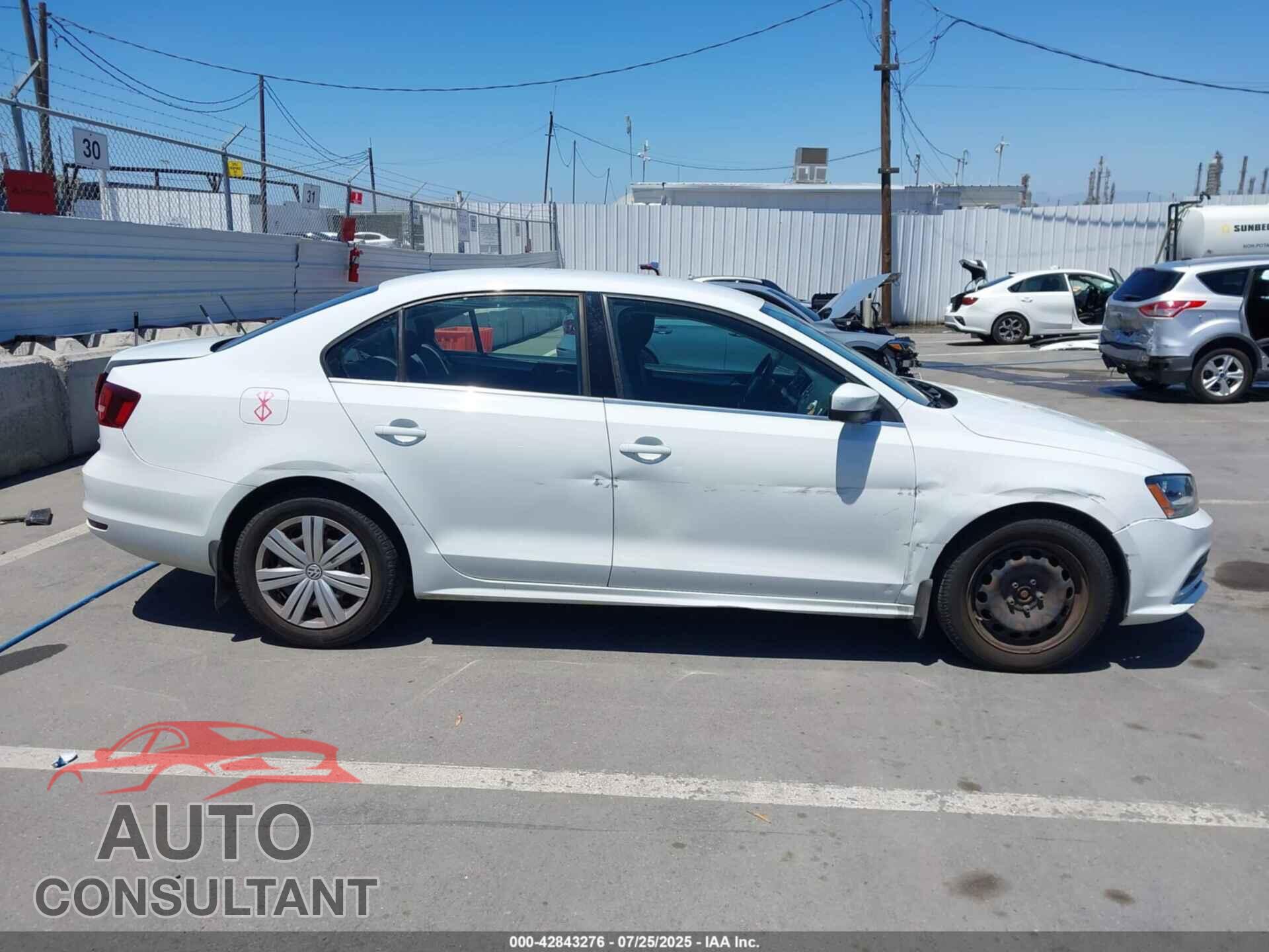 VOLKSWAGEN JETTA 2017 - 3VW2B7AJ0HM295254