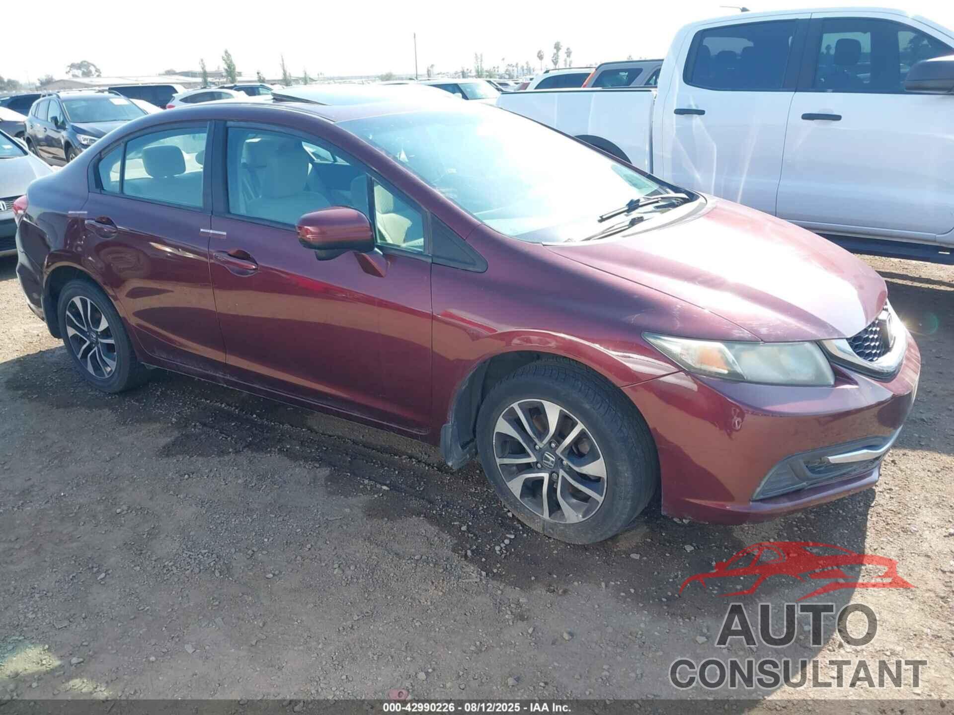 HONDA CIVIC 2015 - 19XFB2F89FE247580