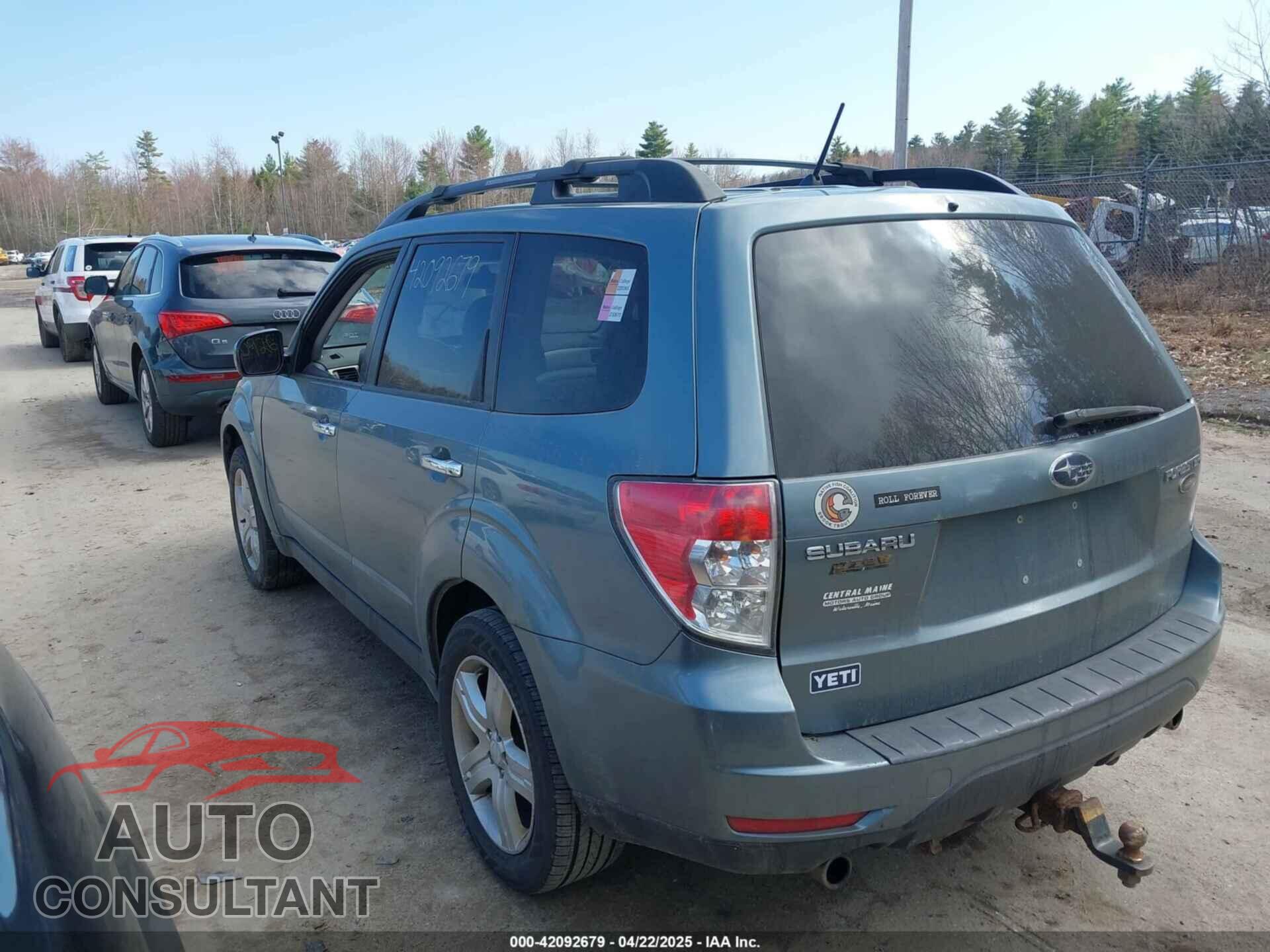 SUBARU FORESTER 2009 - JF2SH64609H719929