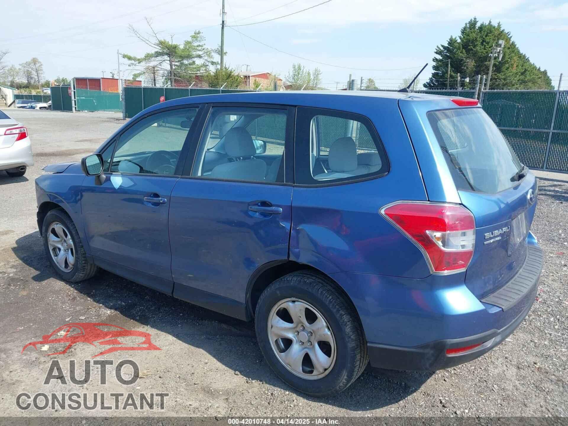 SUBARU FORESTER 2015 - JF2SJAAC0FG505980