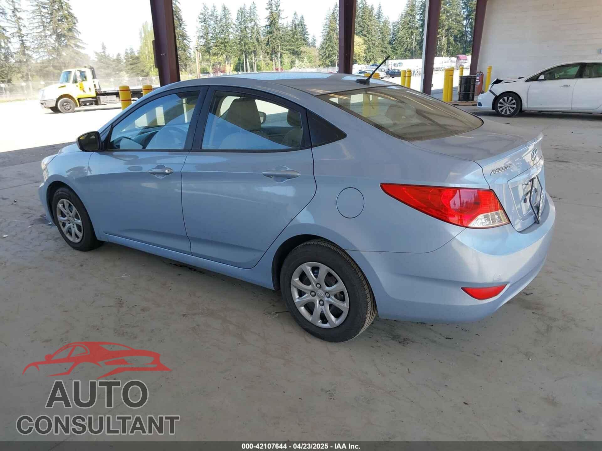 HYUNDAI ACCENT 2013 - KMHCT4AE9DU556629