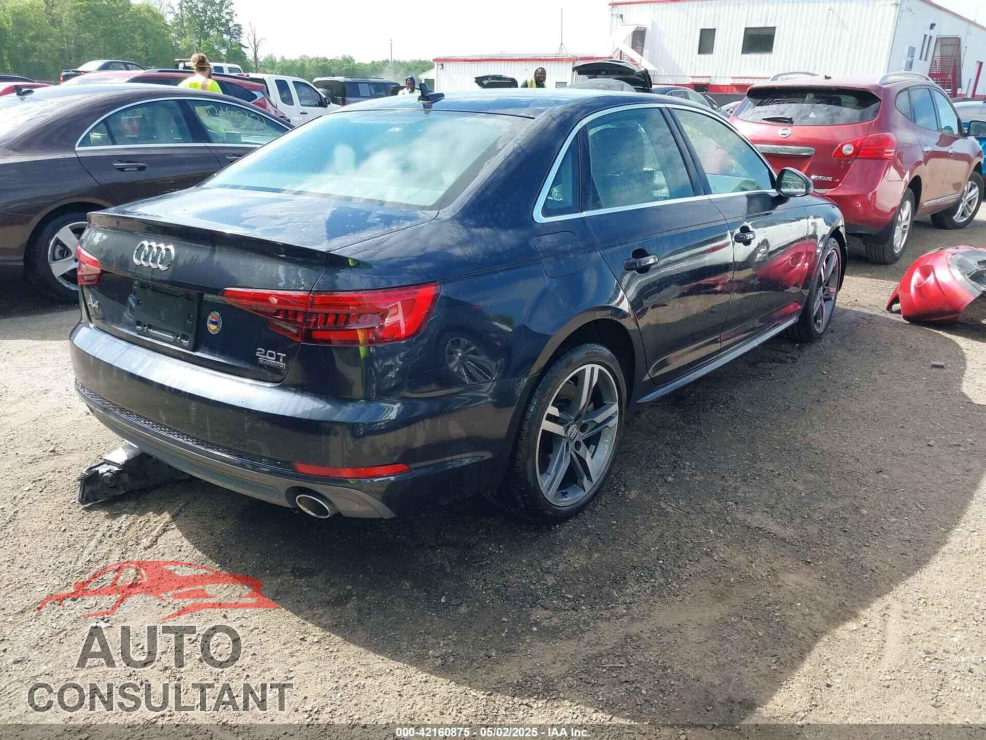 AUDI A4 2017 - WAUENAF41HN058458