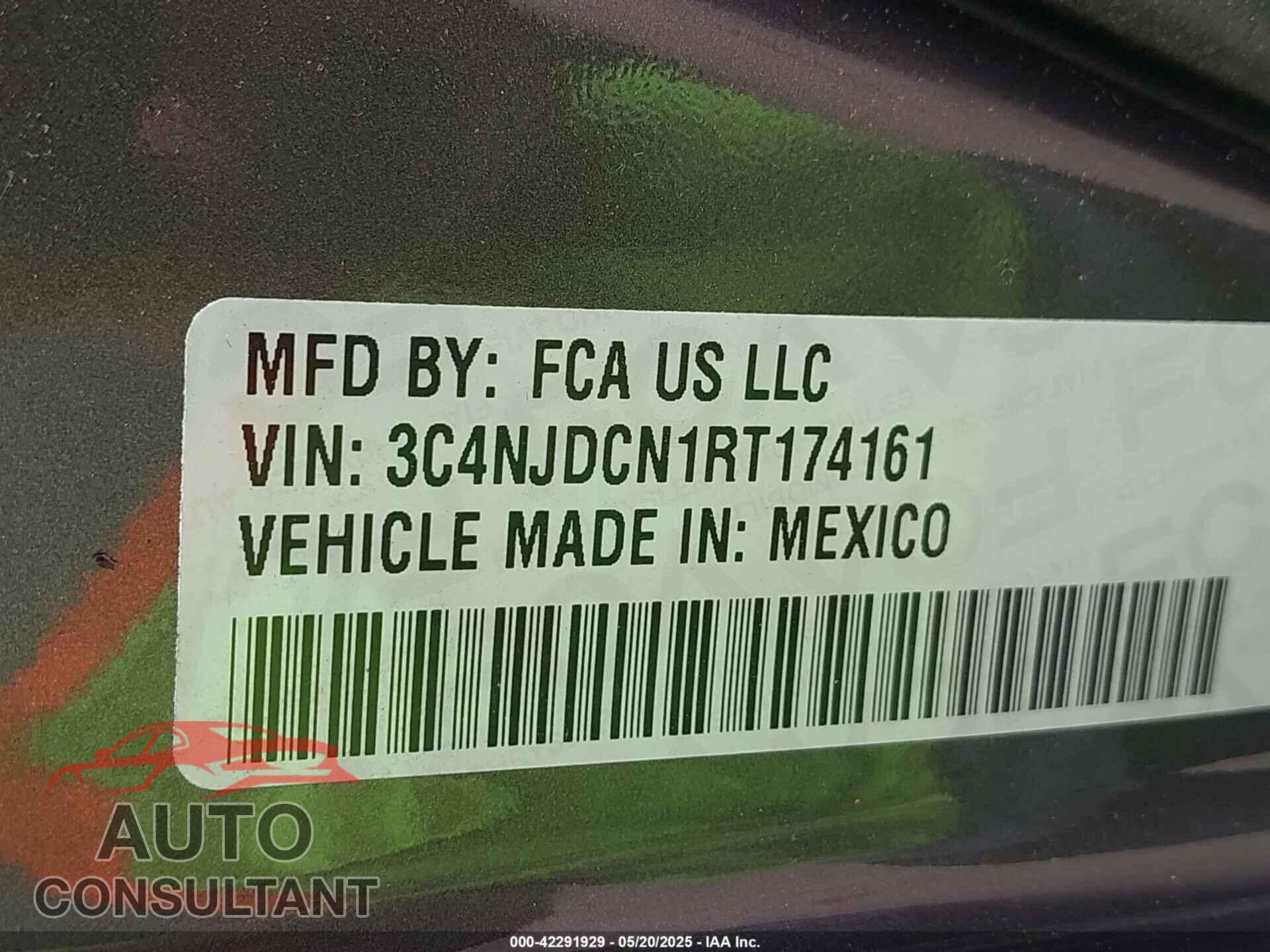 JEEP COMPASS 2024 - 3C4NJDCN1RT174161
