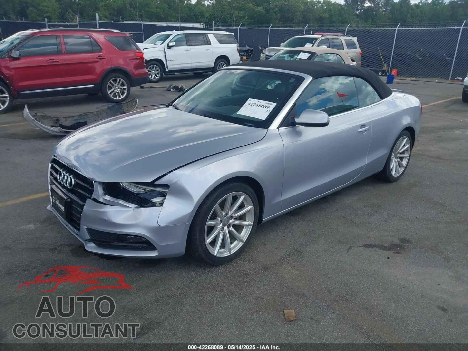AUDI A5 2015 - WAUCFAFH8FN001016