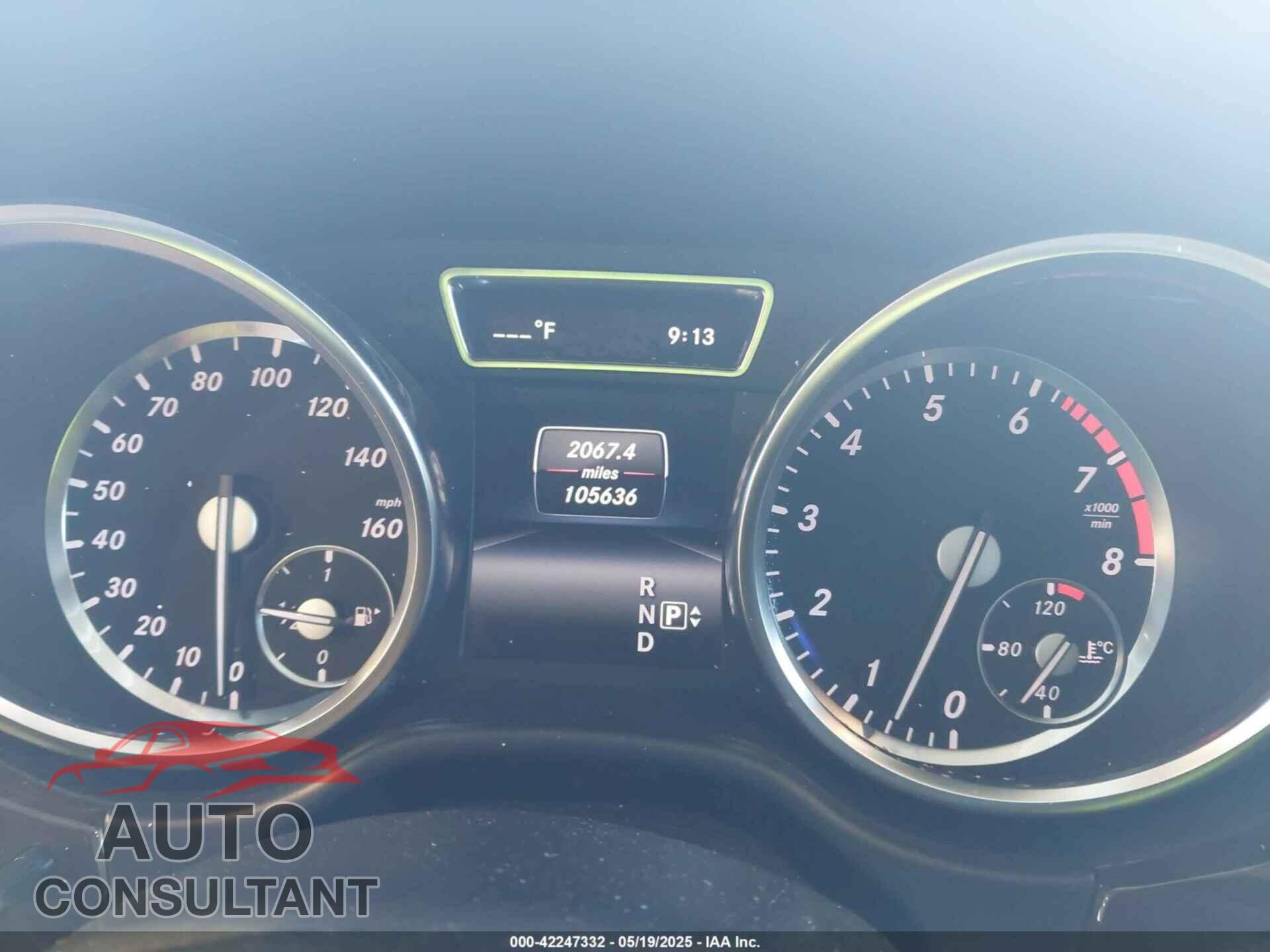 MERCEDES-BENZ GL 450 2014 - 4JGDF7CE7EA395551