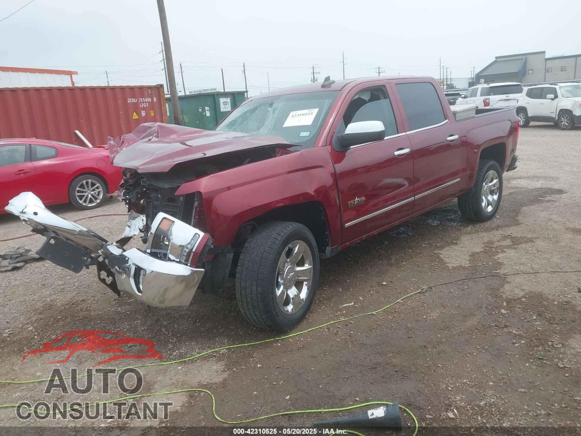 CHEVROLET SILVERADO 1500 2017 - 3GCPCSEC6HG384300