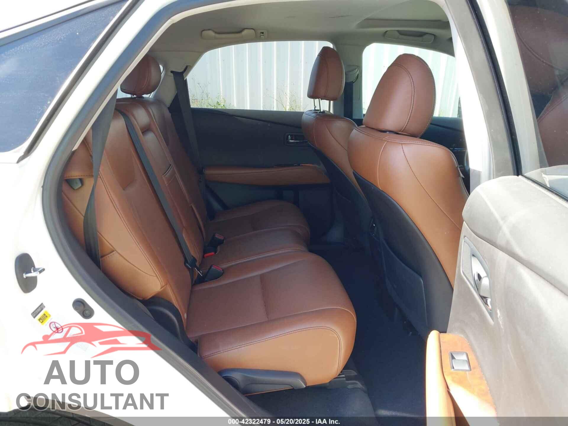 LEXUS RX 350 2013 - 2T2ZK1BAXDC114298