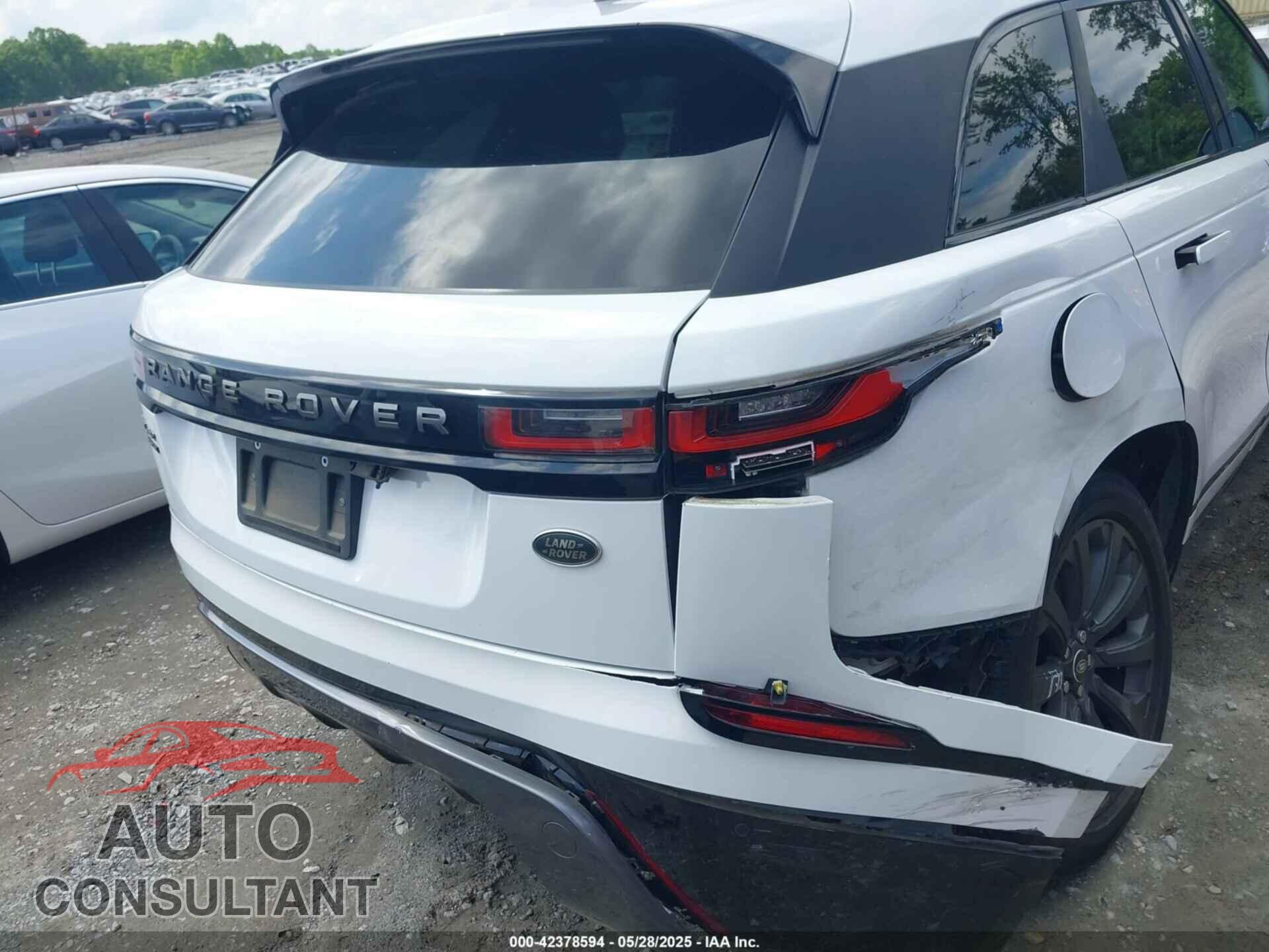 LAND ROVER RANGE ROVER VELAR 2018 - SALYL2RN6JA758868