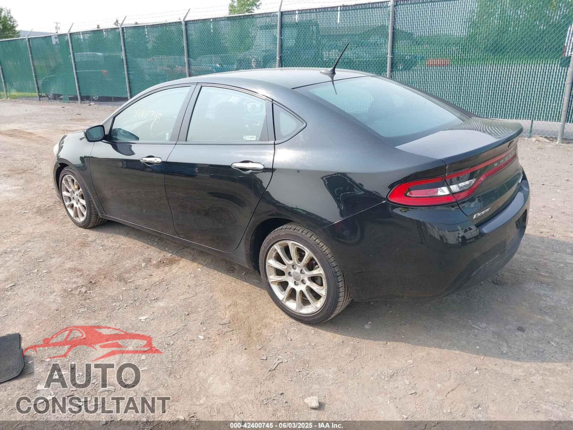 DODGE DART 2015 - 1C3CDFCB8FD123133