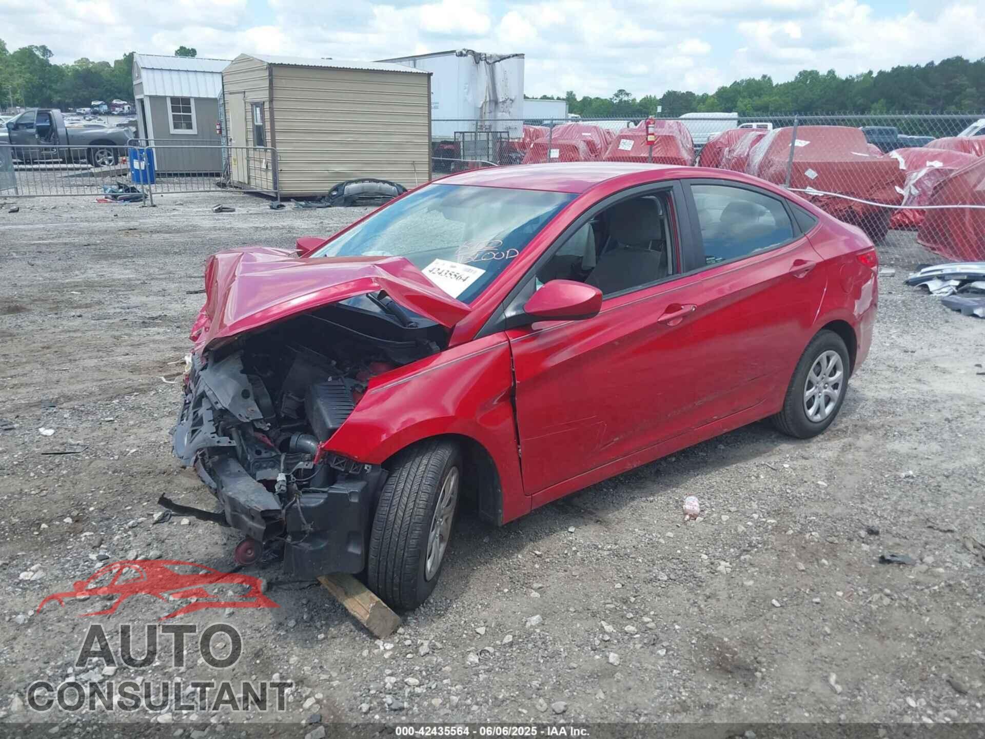 HYUNDAI ACCENT 2014 - KMHCT4AE6EU660237