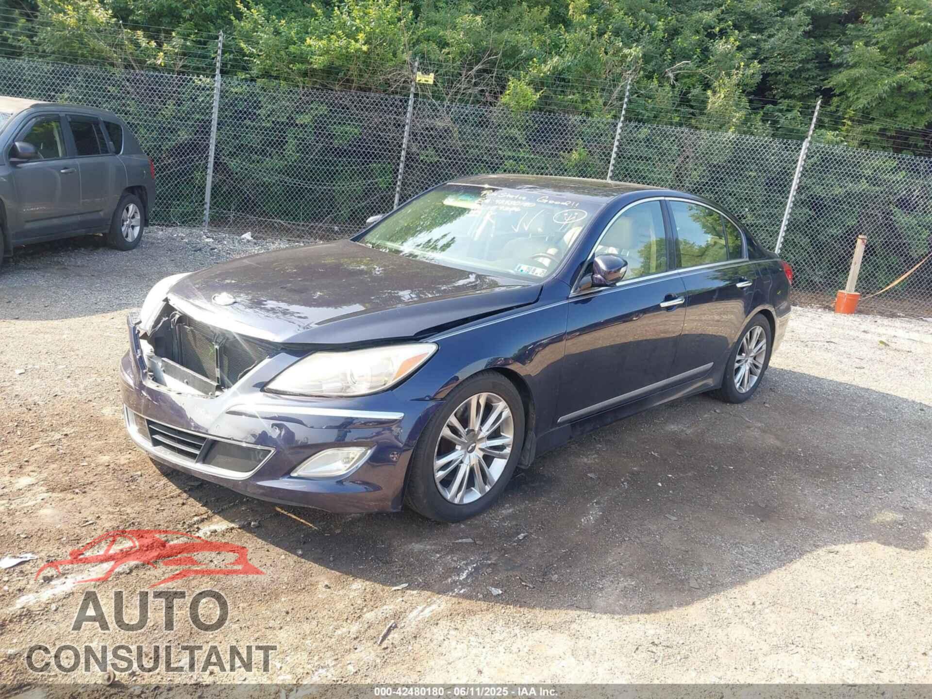 HYUNDAI GENESIS 2012 - KMHGC4DF4CU159236