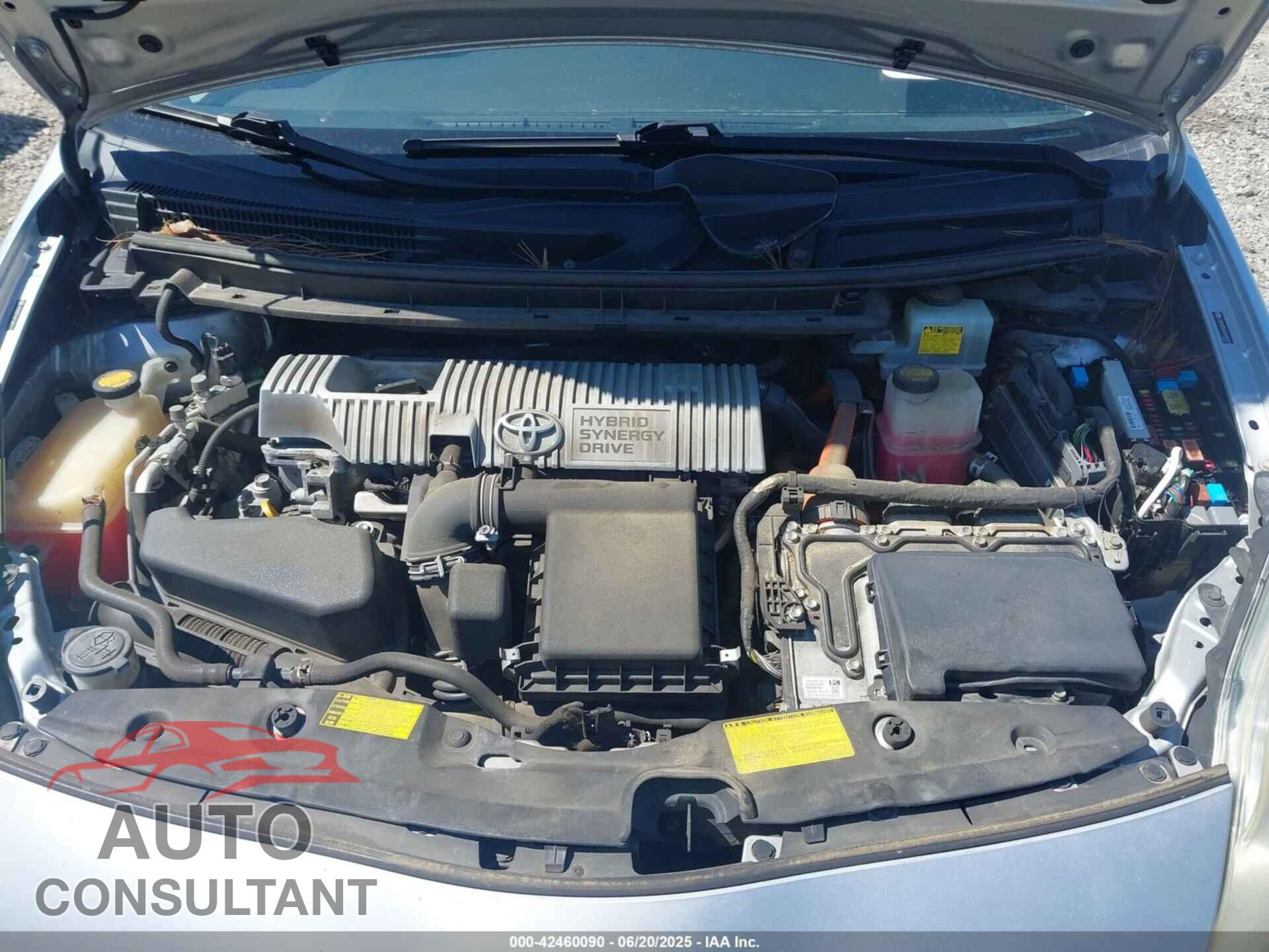 TOYOTA PRIUS 2012 - JTDKN3DUXC5489197