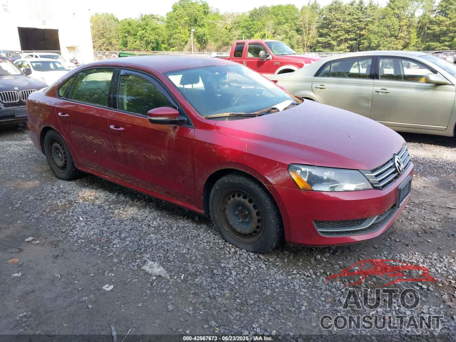 VOLKSWAGEN PASSAT 2015 - 1VWAT7A33FC095039