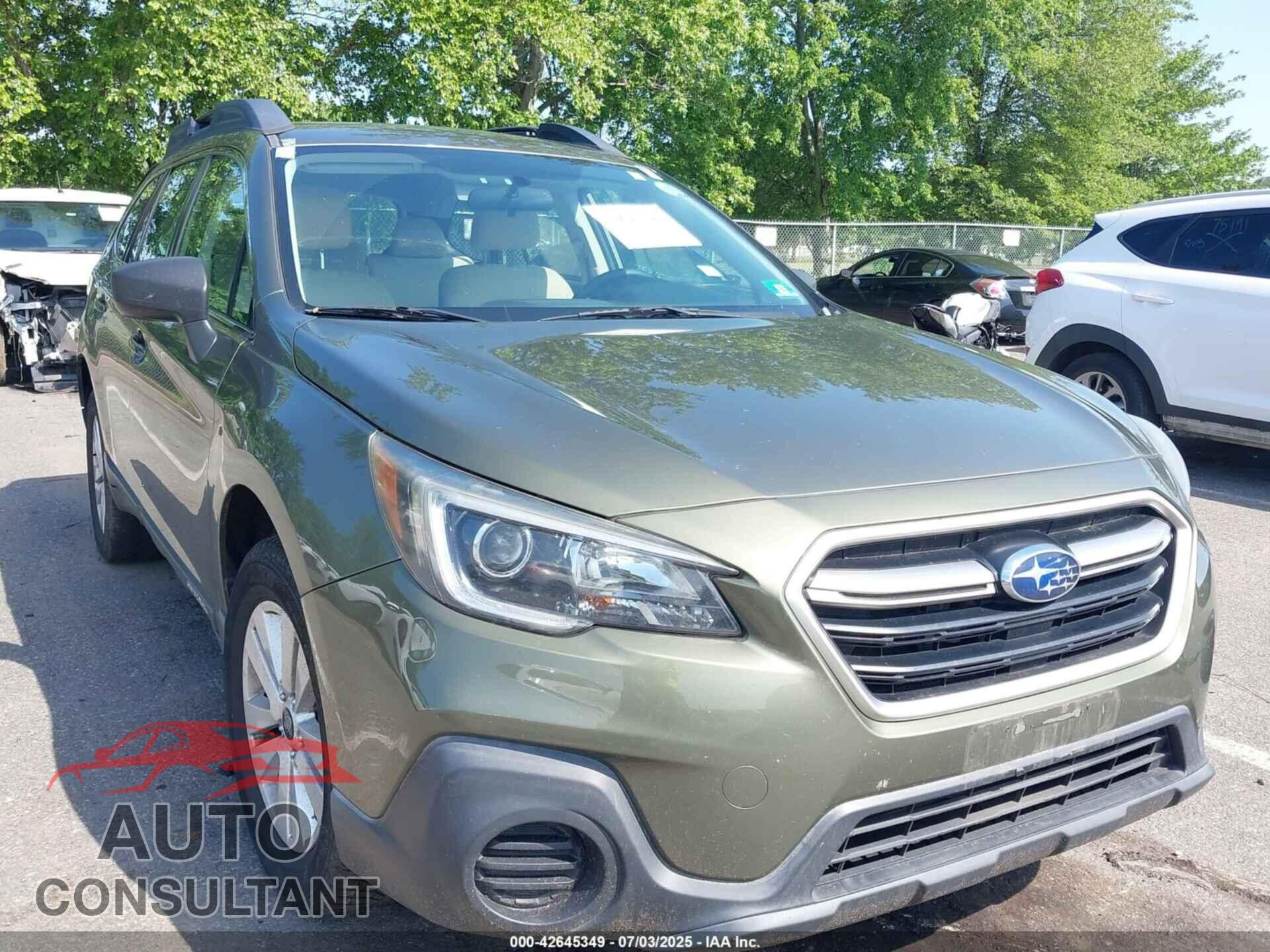 SUBARU OUTBACK 2018 - 4S4BSAAC5J3300873