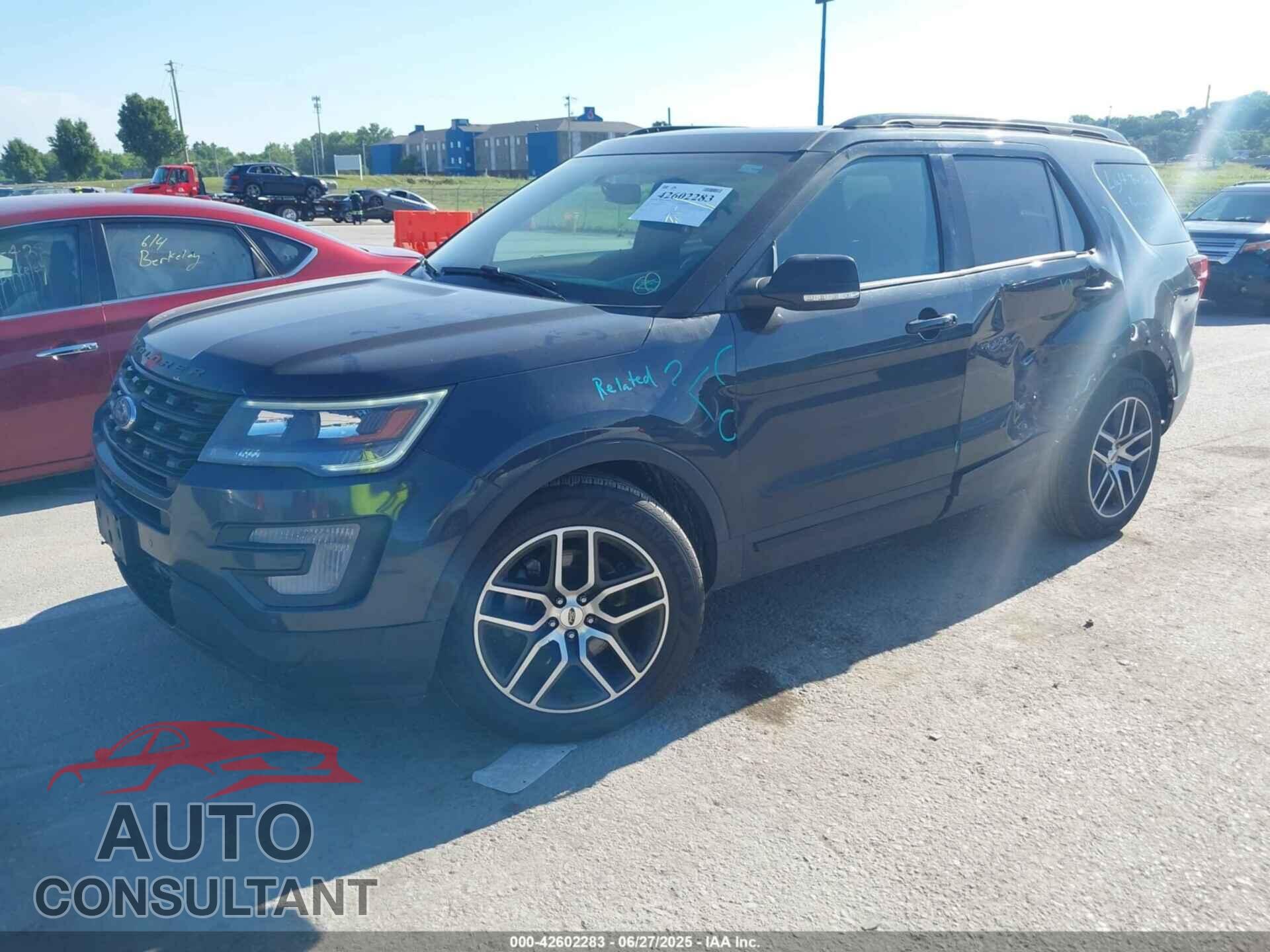 FORD EXPLORER 2017 - 1FM5K8GT6HGD63299