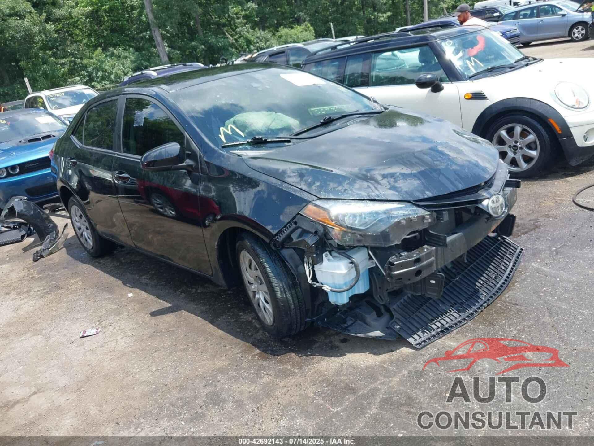 TOYOTA COROLLA 2019 - 2T1BURHE7KC198859