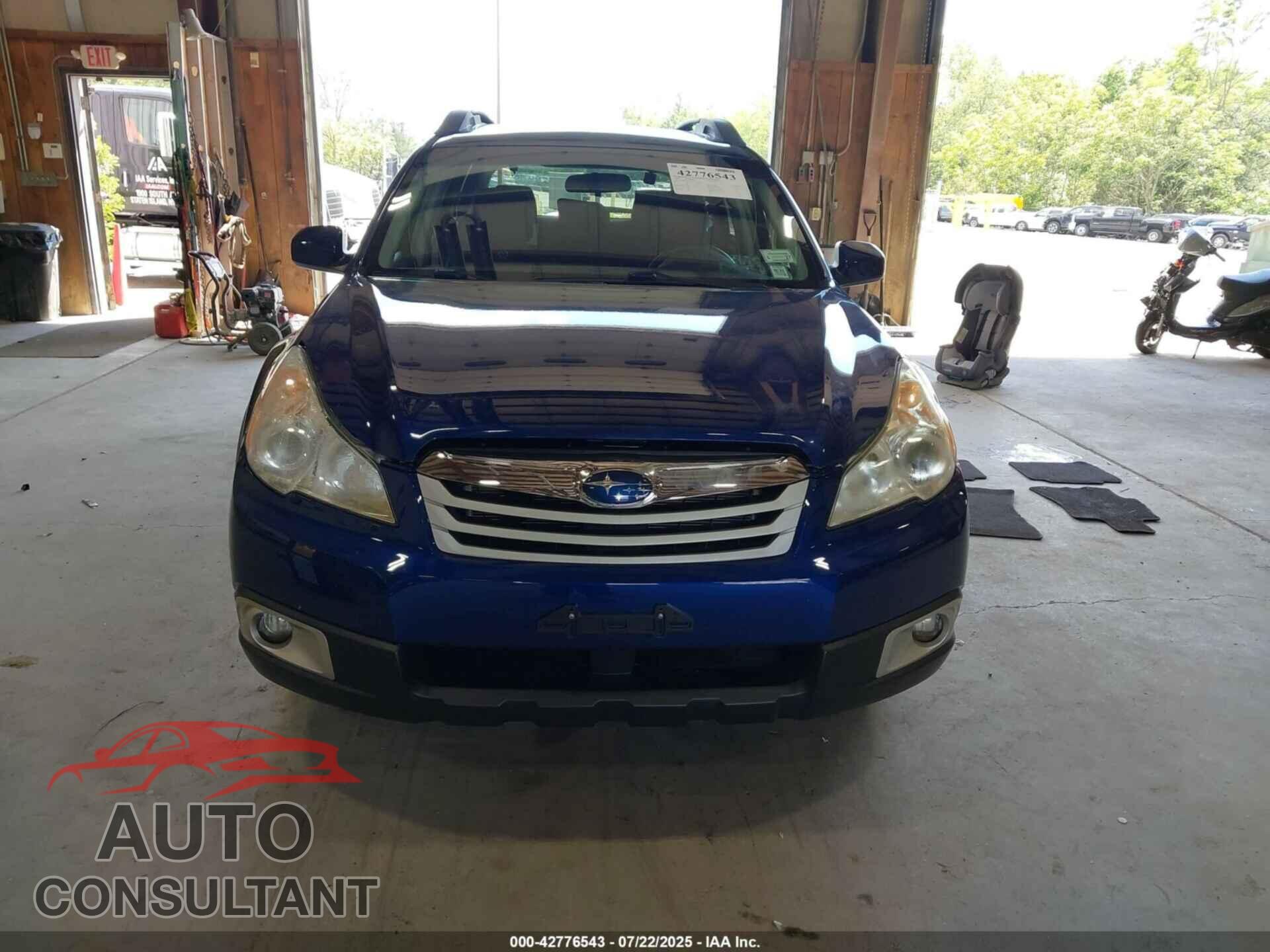 SUBARU OUTBACK 2010 - 4S4BRBHC1A1341018