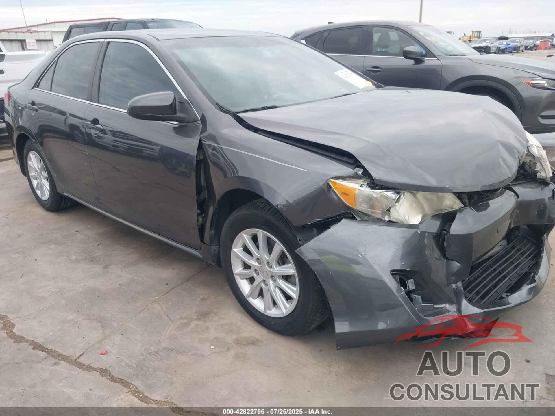 TOYOTA CAMRY 2012 - 4T4BF1FK6CR181612