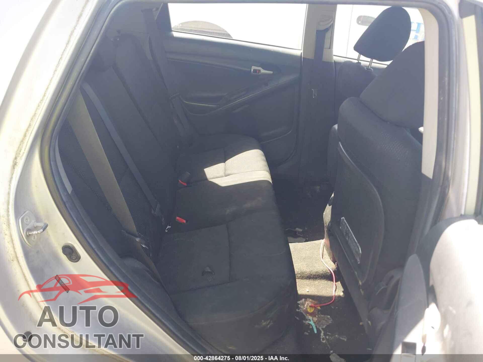 TOYOTA MATRIX 2009 - 2T1KE40E09C017252