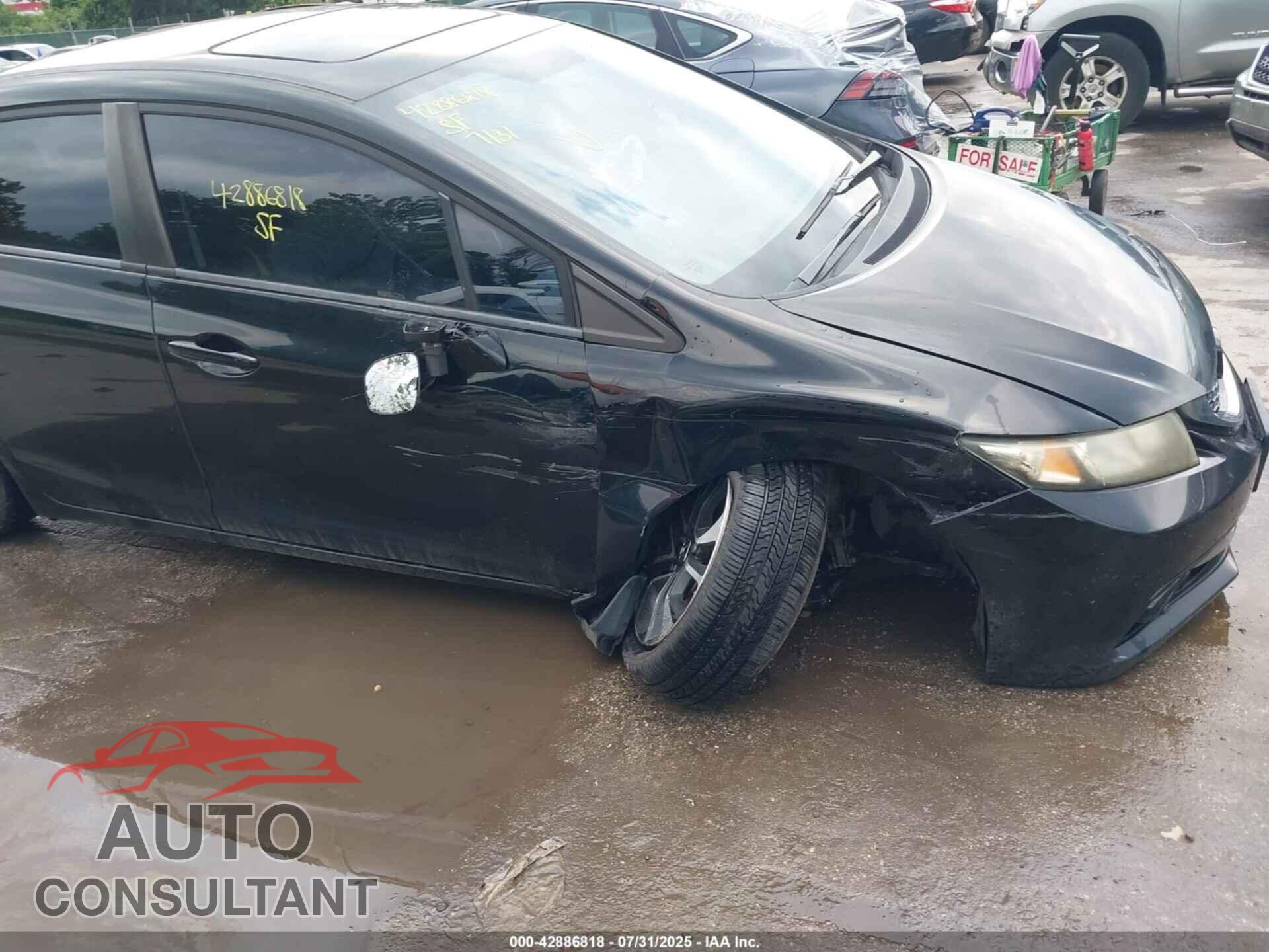 HONDA CIVIC 2013 - 19XFB2F99DE070051