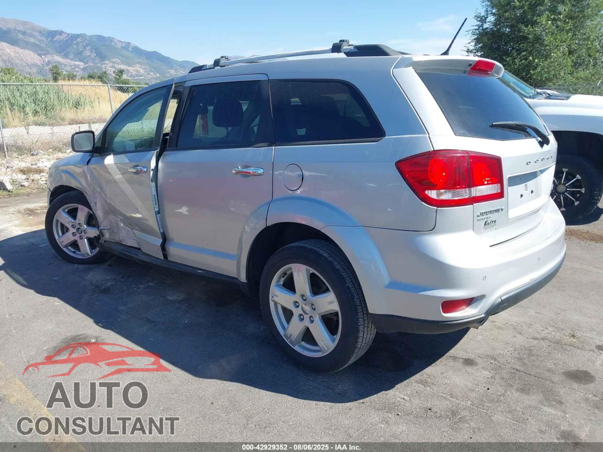 DODGE JOURNEY 2012 - 3C4PDDFG1CT308915