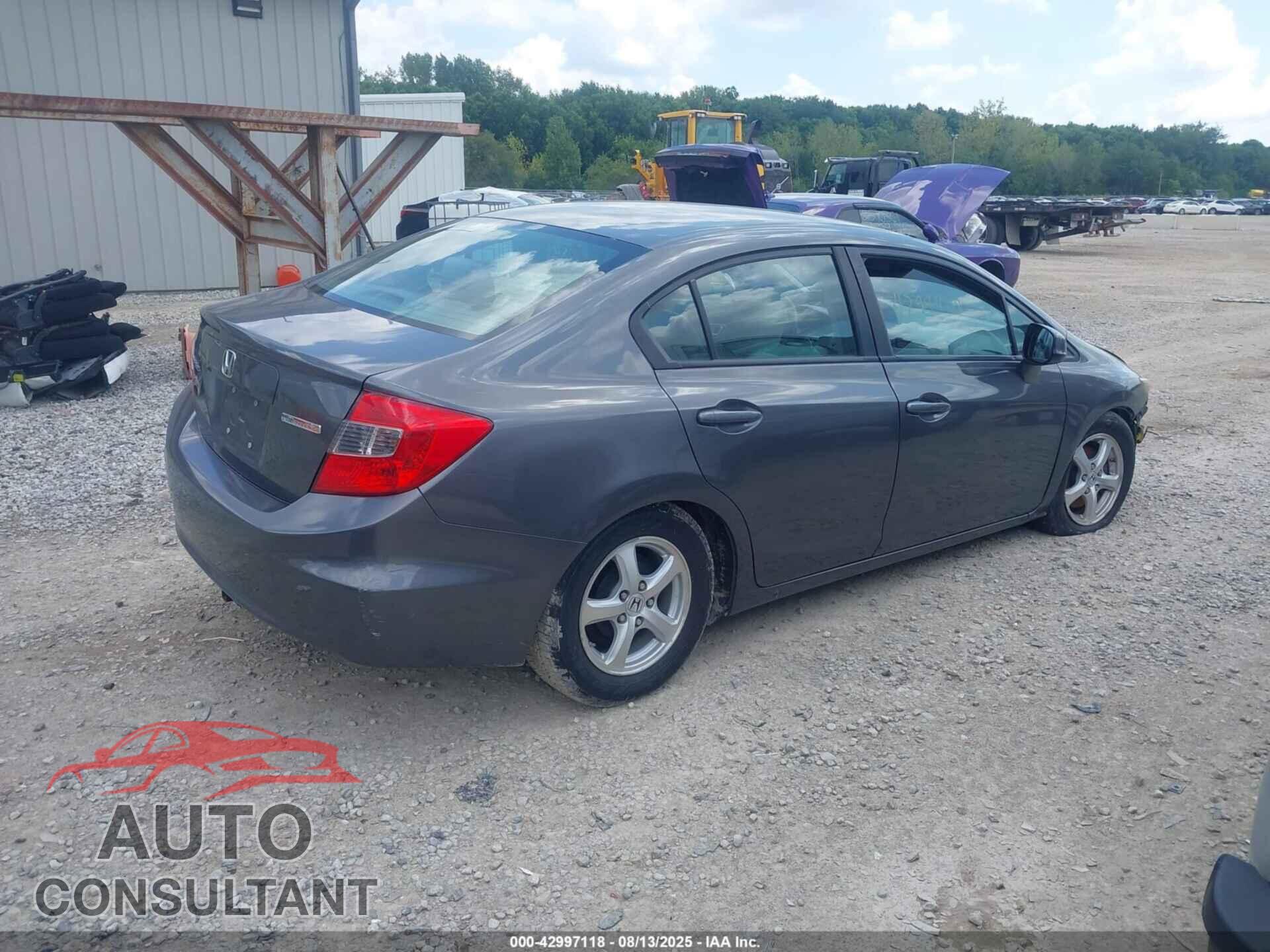 HONDA CIVIC 2012 - 19XFB5F52CE003353