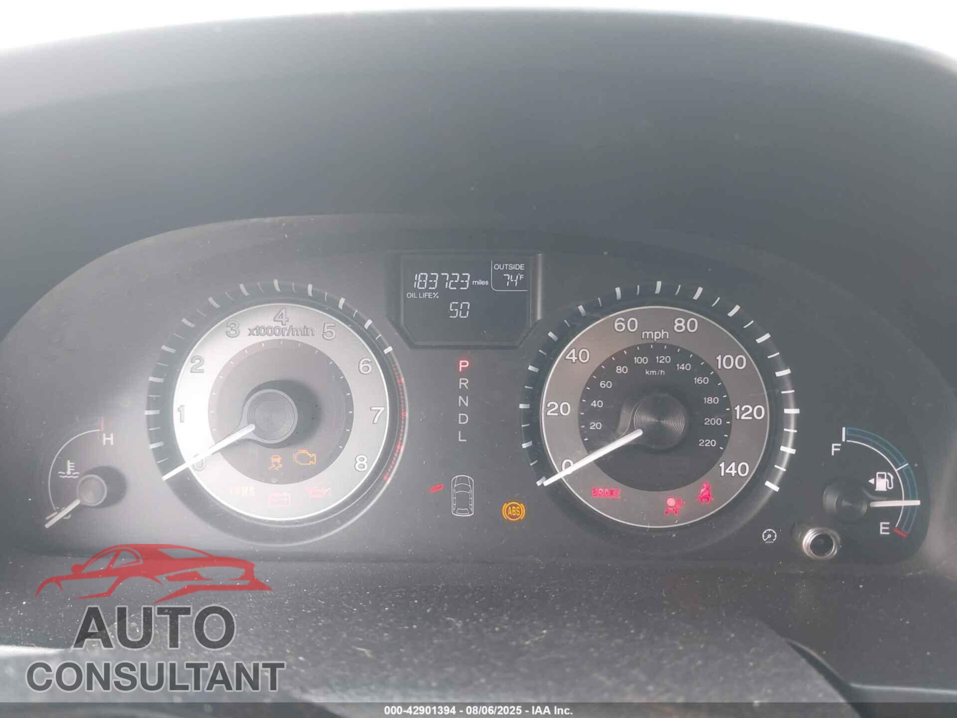 HONDA ODYSSEY 2011 - 5FNRL5H60BB018118