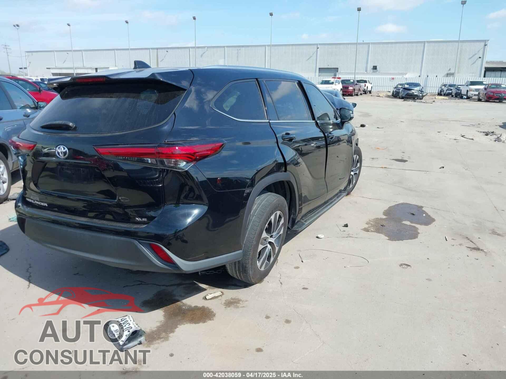 TOYOTA HIGHLANDER 2020 - 5TDGZRAH0LS018366