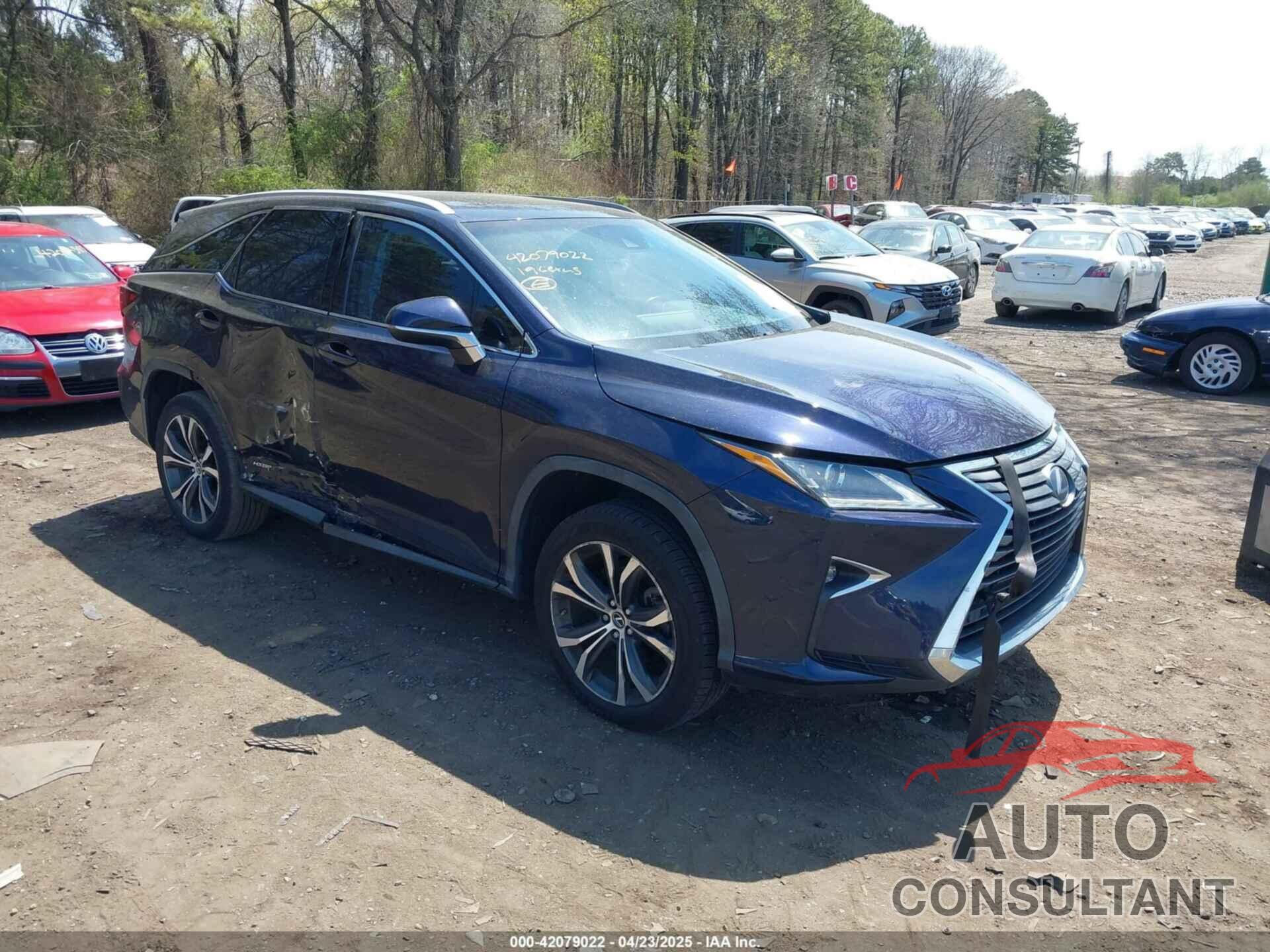 LEXUS RX 450HL 2019 - JTJDGKCA4K2006465