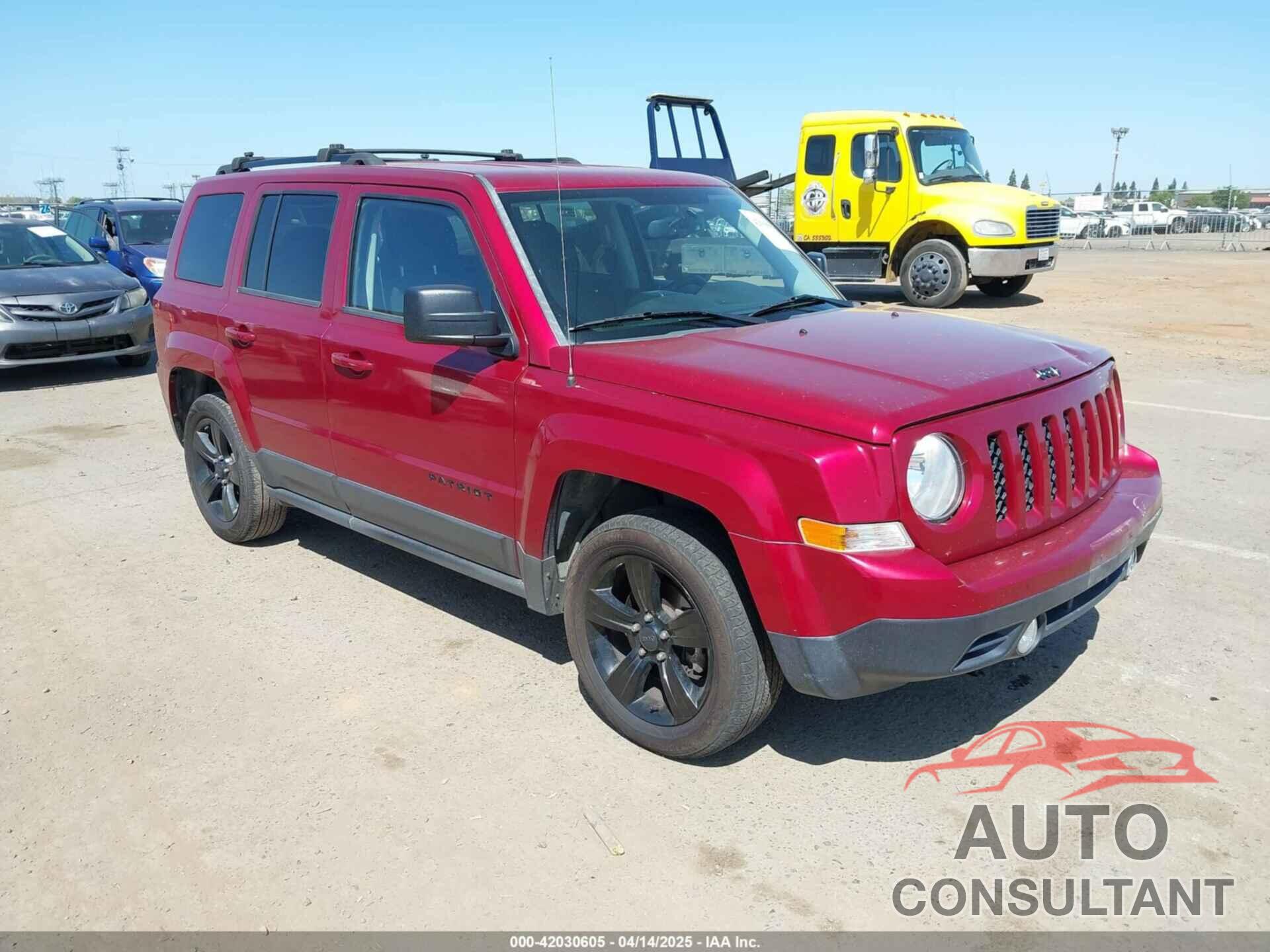 JEEP PATRIOT 2014 - 1C4NJPBAXED848307