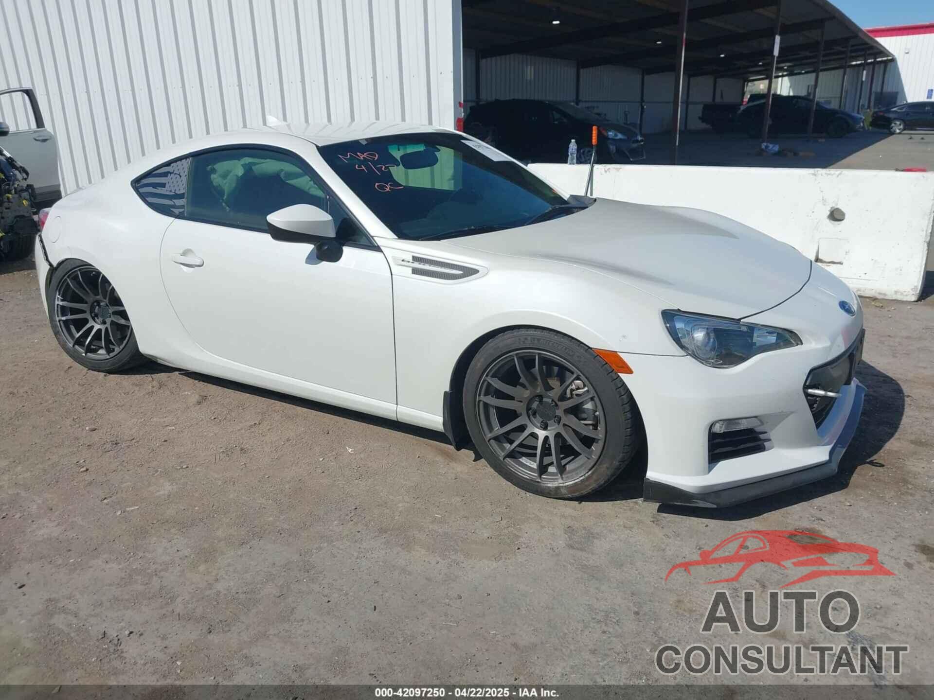SUBARU BRZ 2013 - JF1ZCAB16D1611263